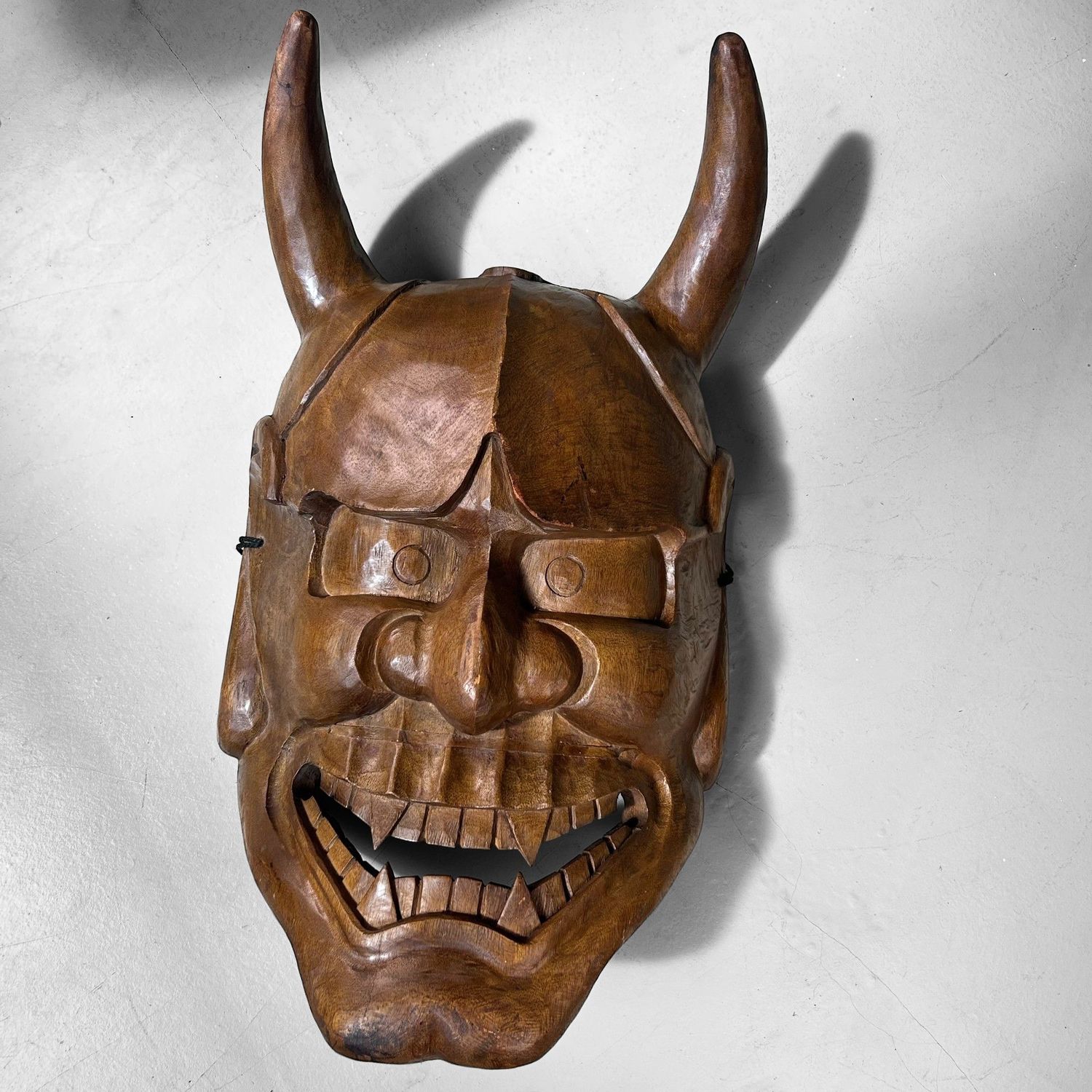 Groot Japans Houten Hannya-masker, jaren 50