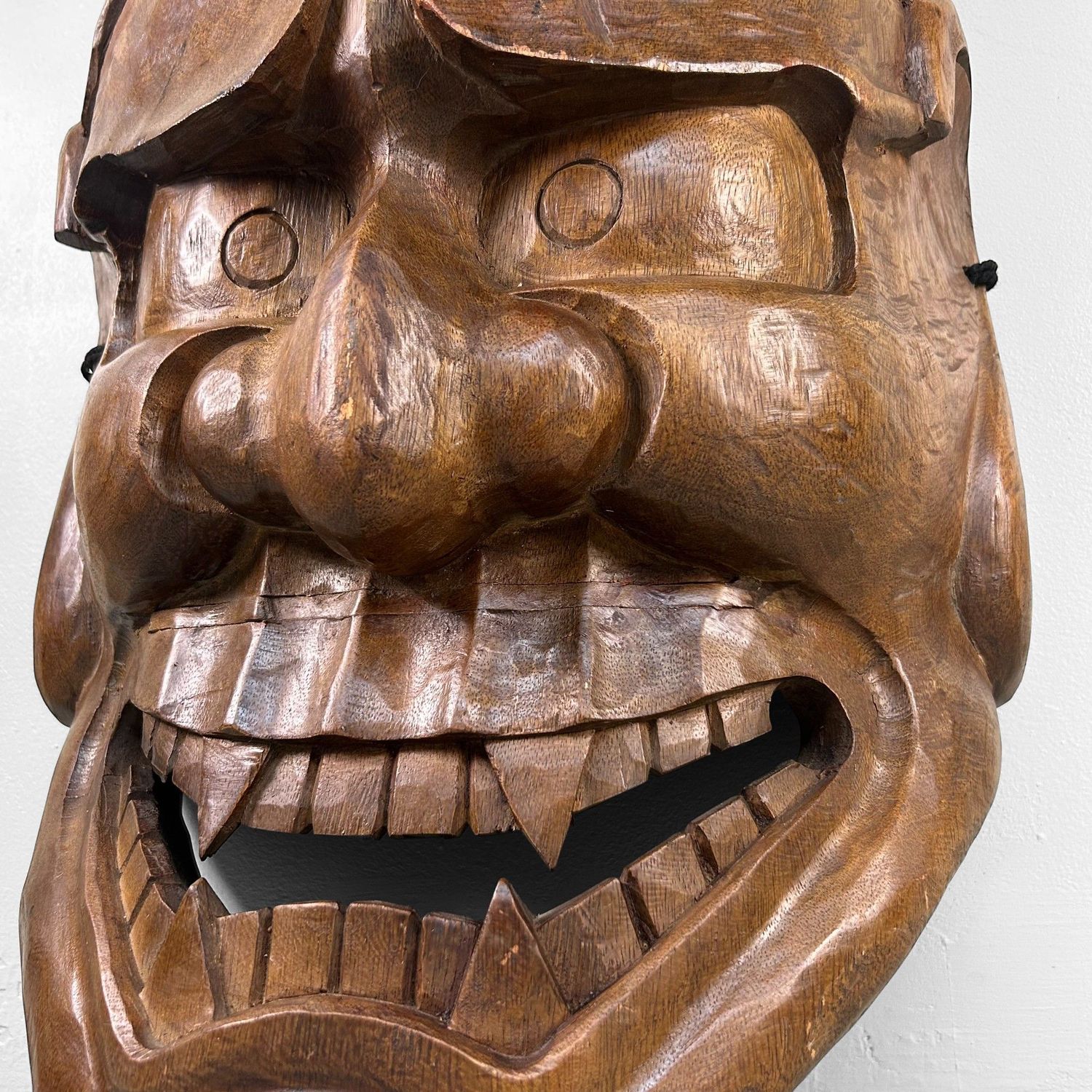 Groot Japans Houten Hannya-masker, jaren 50