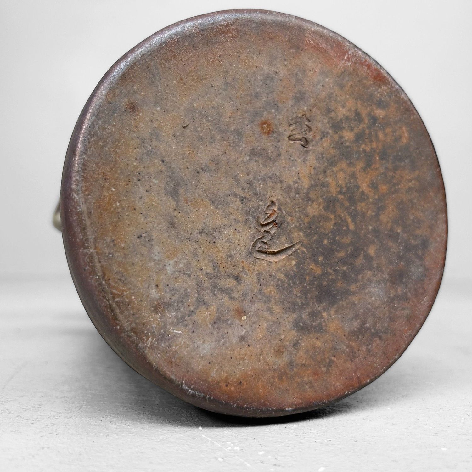 Japanese Bizen Ware Ikebana Vase – Shōen Kiln, c. 1970