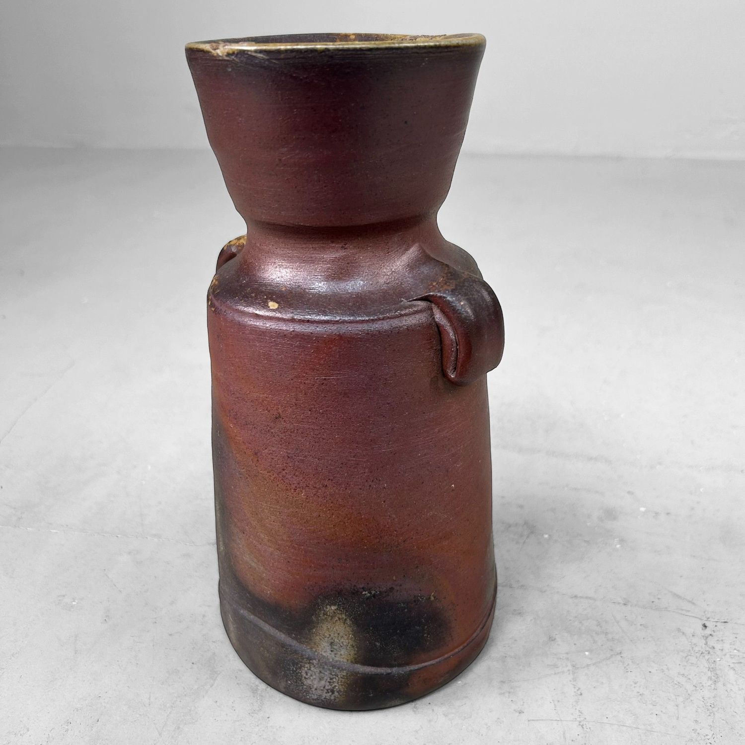 Japanese Bizen Ware Ikebana Vase – Shōen Kiln, c. 1970