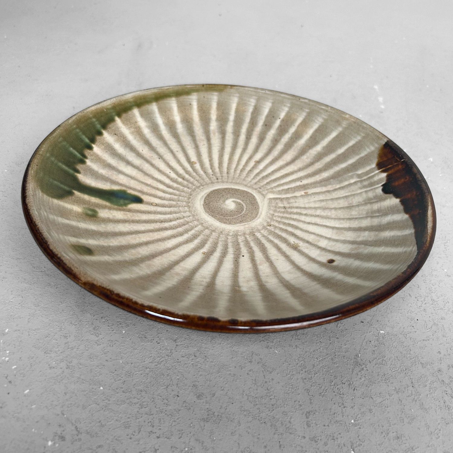Japans Keramieken Bord – Onta Yaki, 1970