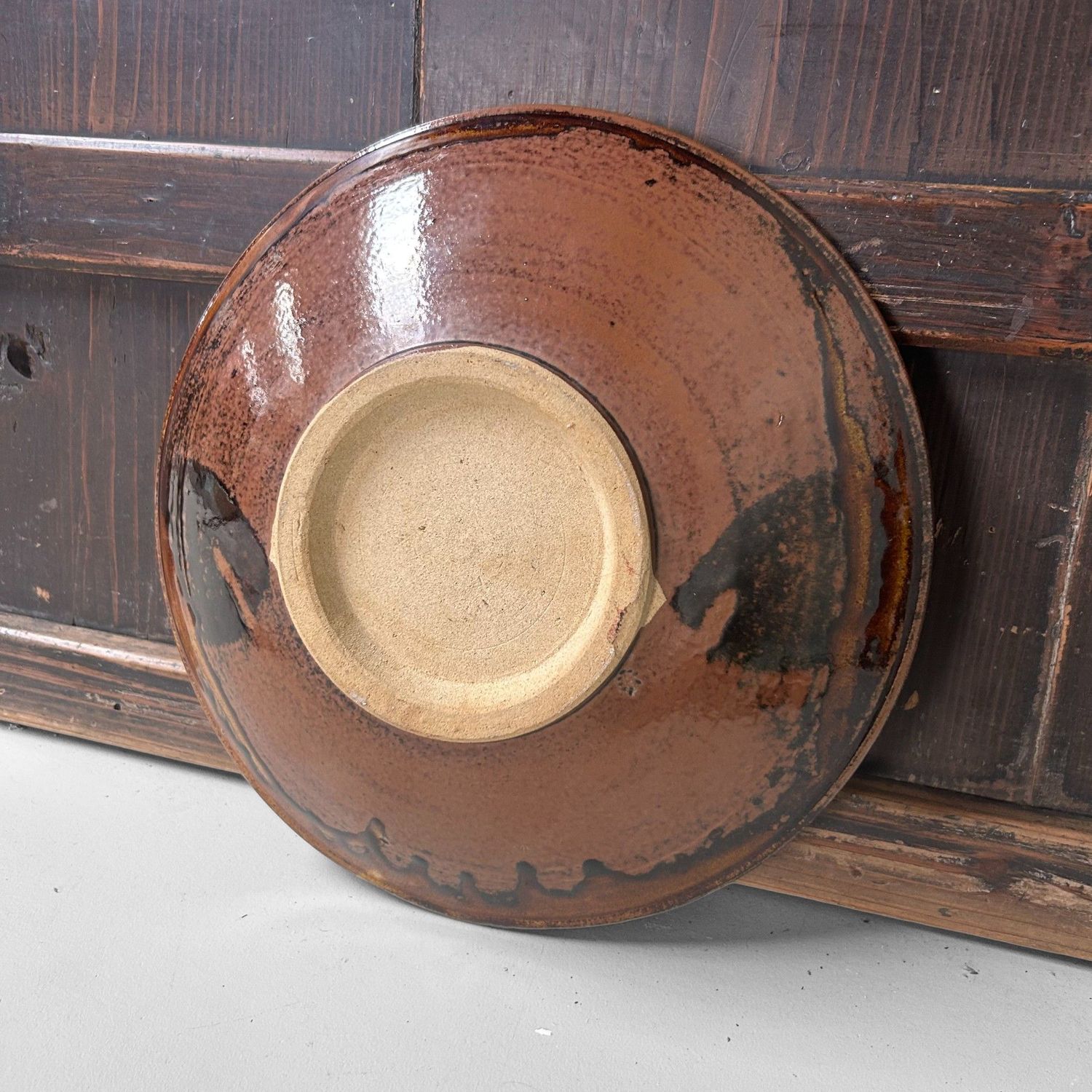 Japans Keramieken Bord – Onta Yaki, 1970