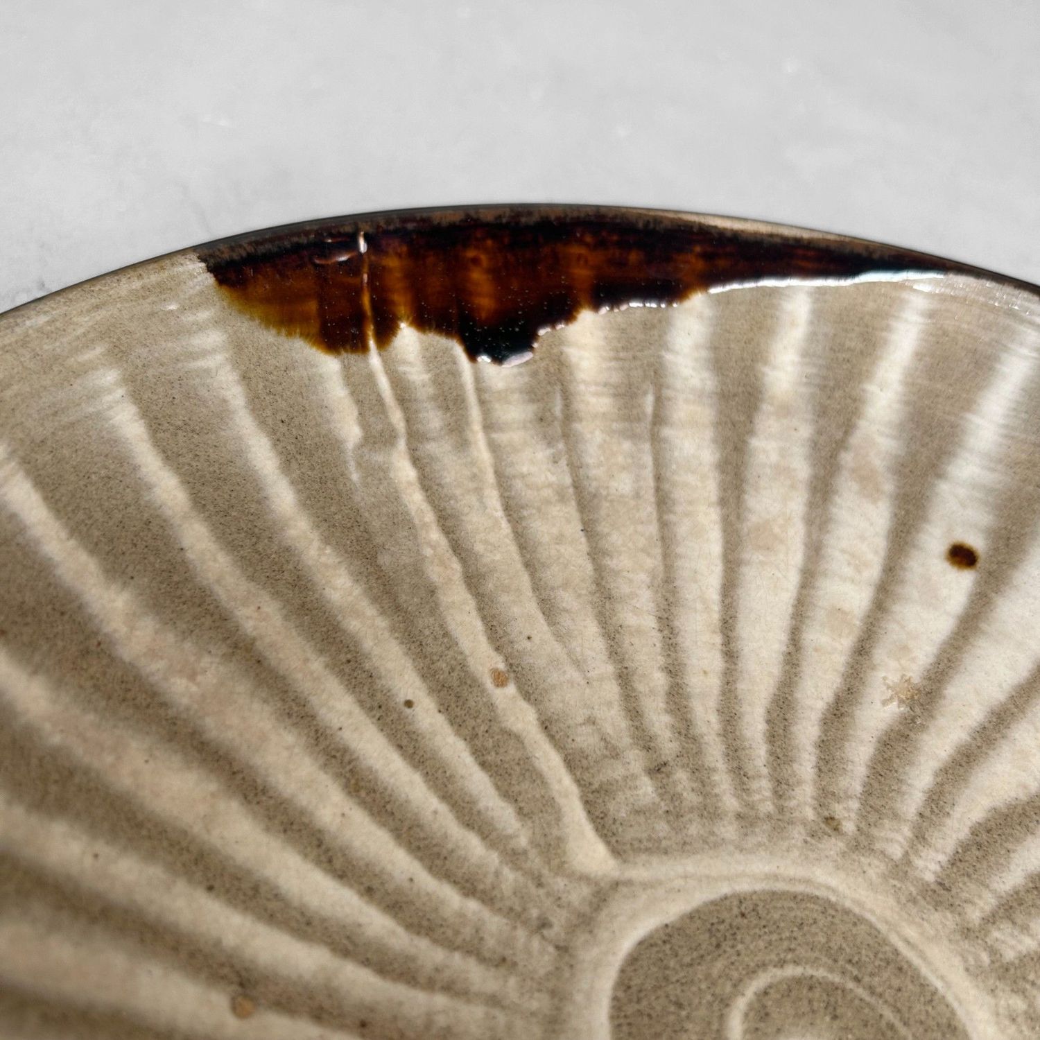 Japans Keramieken Bord – Onta Yaki, 1970