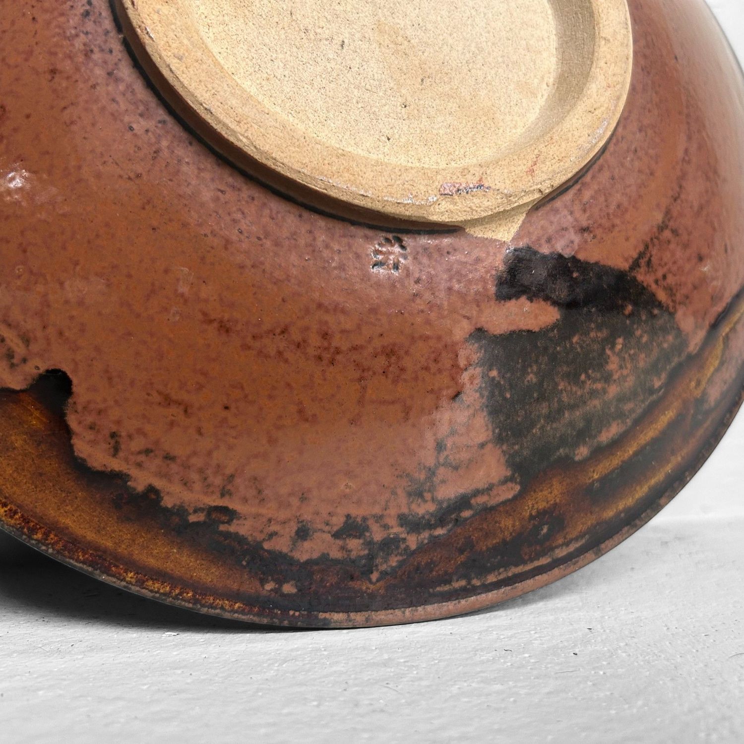 Japans Keramieken Bord – Onta Yaki, 1970