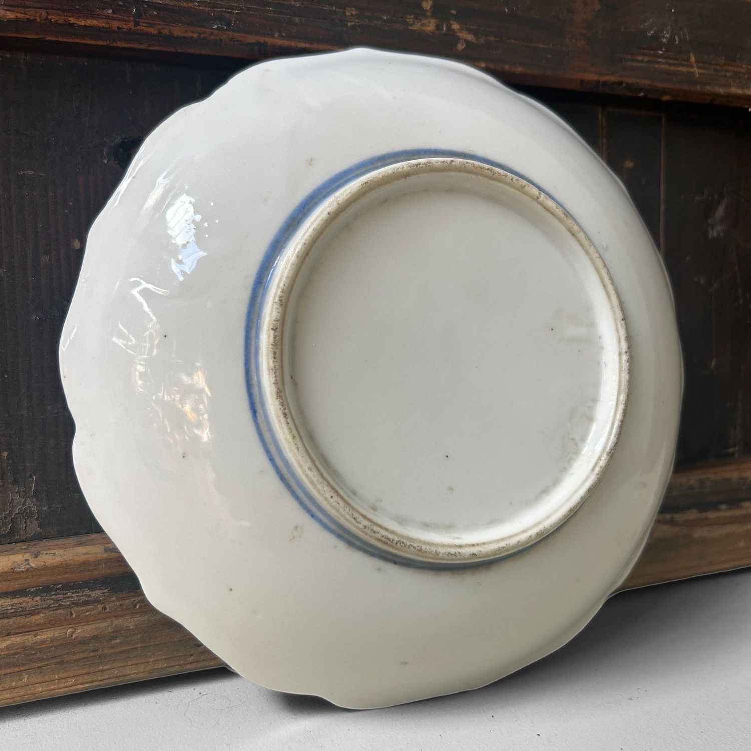 Authentic Japanese Imari Plate – Floral Decoration, ca. 1920