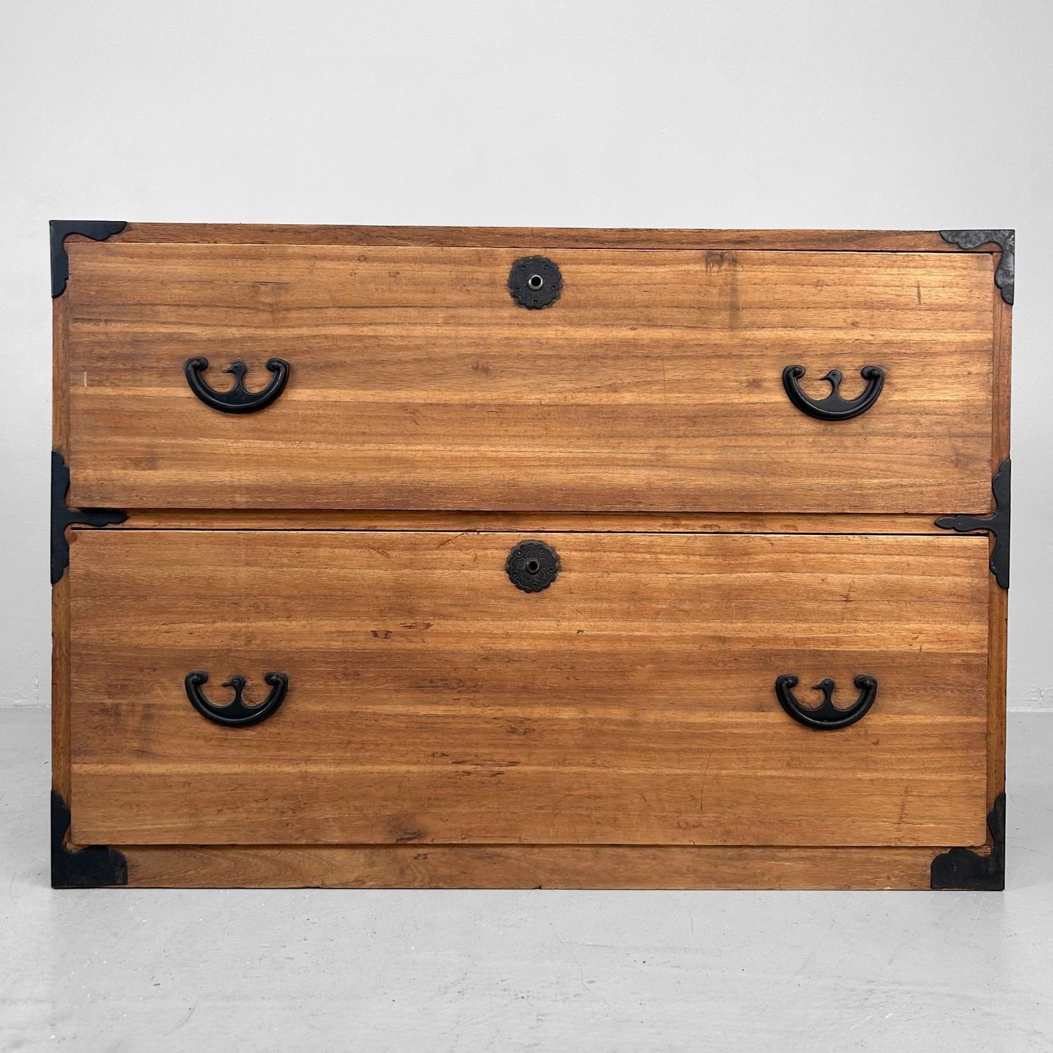 Traditionele Japanse Kimono Tansu Ladekast – ca. 1900