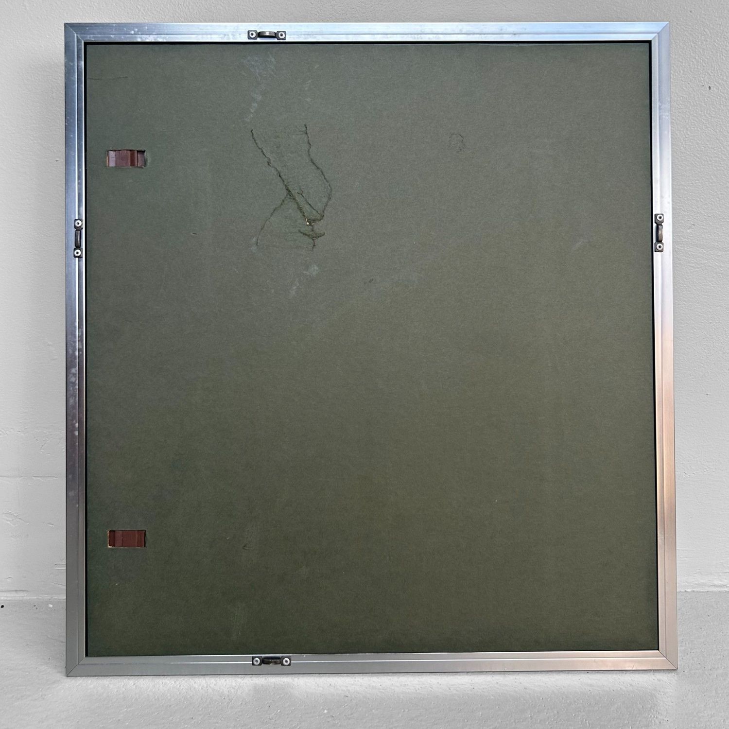 Traditionele Shikishi Schildering, Sumi-e, Japan, 1960s