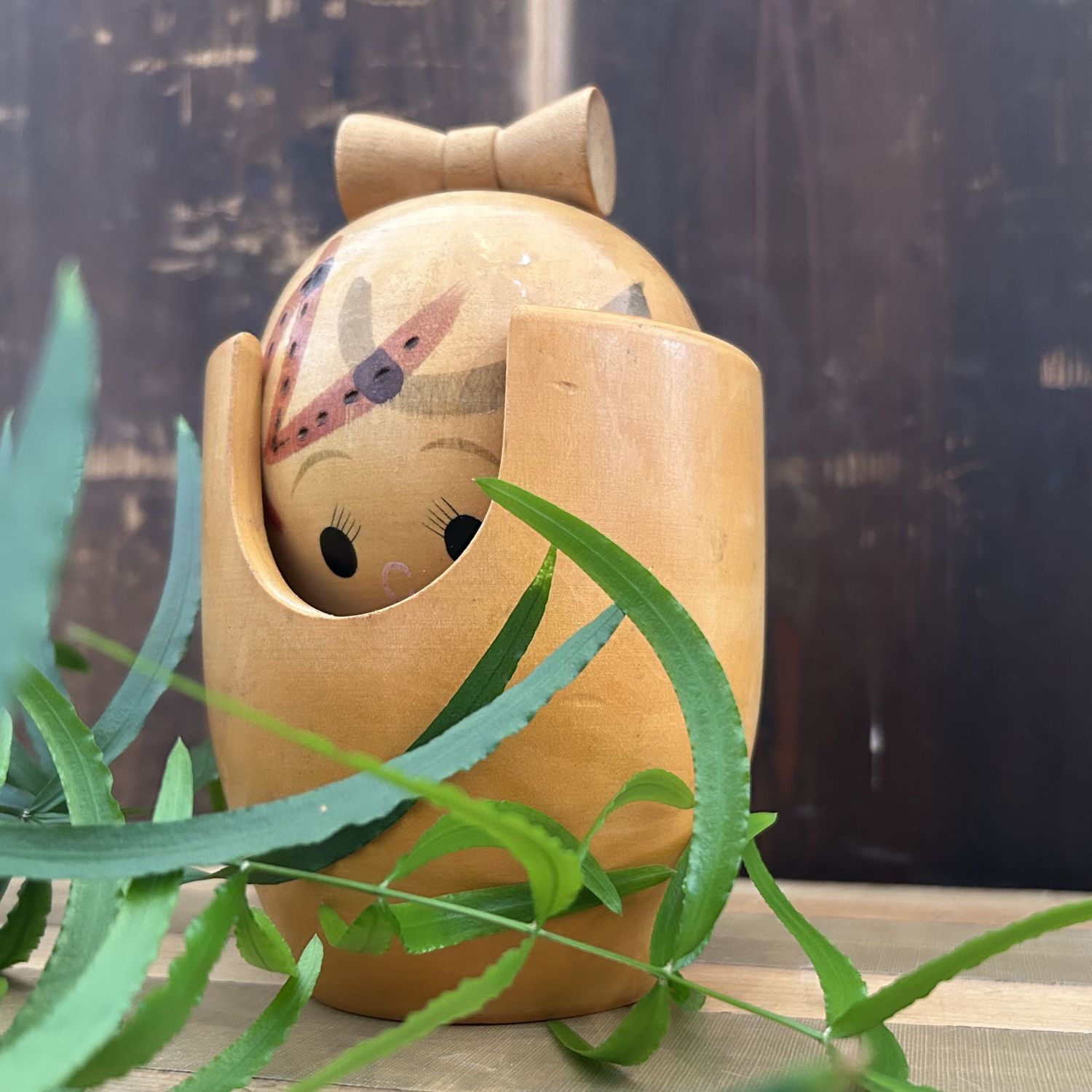 Rare Vintage Kokeshi by Harumasa Tanaka, 1960s