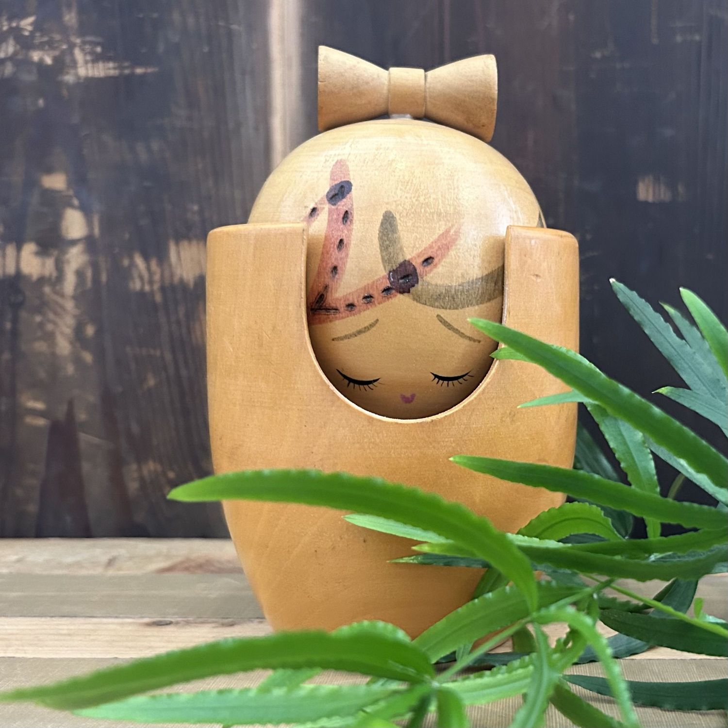 Rare Vintage Kokeshi by Harumasa Tanaka, 1960s