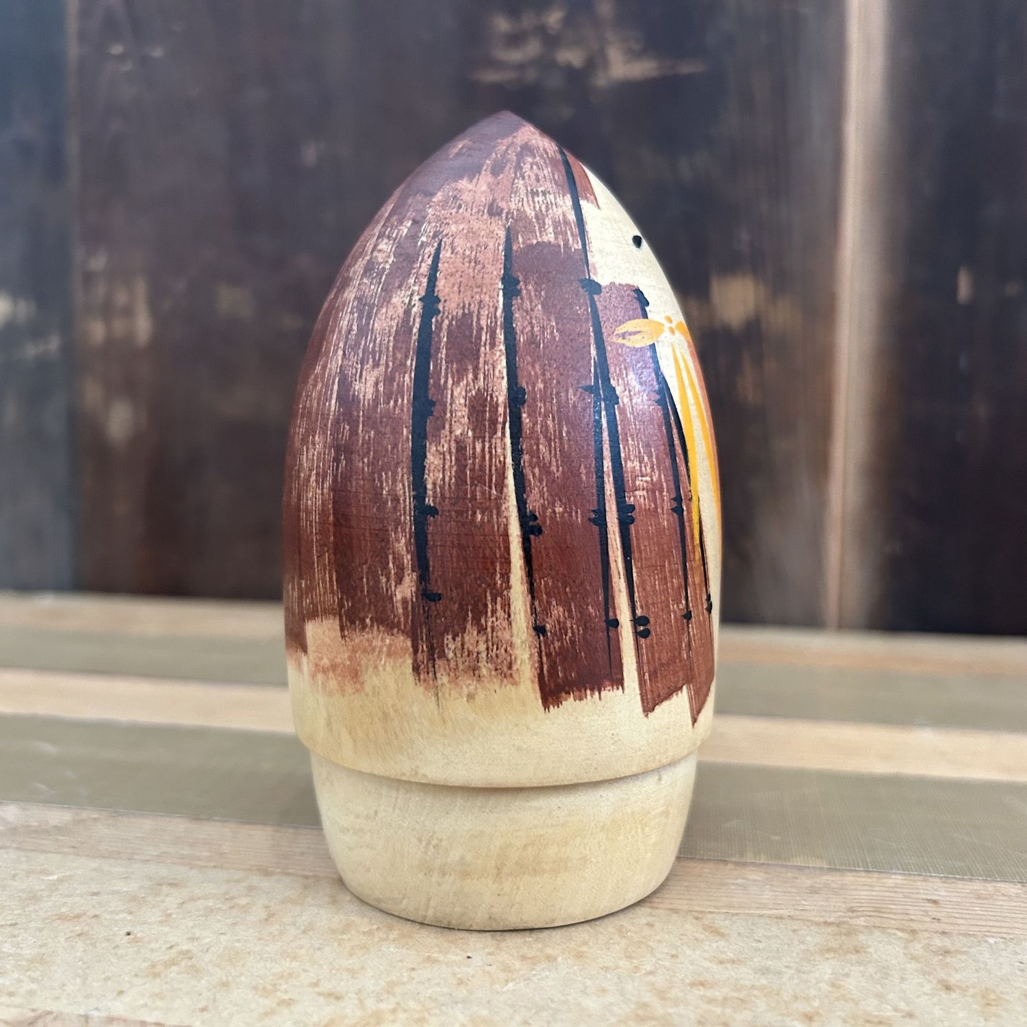 Vintage Kokeshi 'Mino' by Shūho, 1970s Vintage Kokeshi 'Mino' by Shūho, 1970s