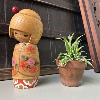 ​Schattige Japanse Vintage Kokeshi, jaren '60