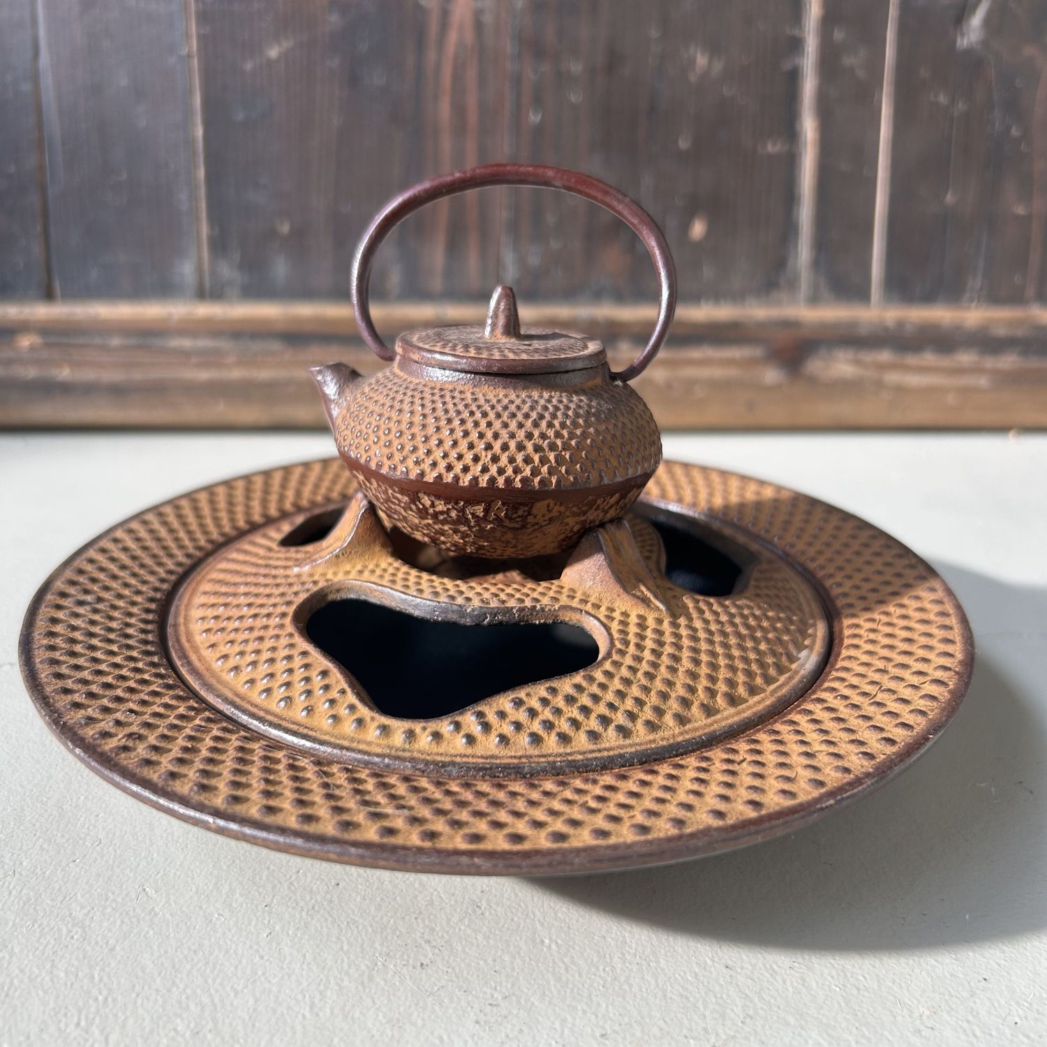 Miniature Cast Iron Teaset – Japan, ca. 1950s