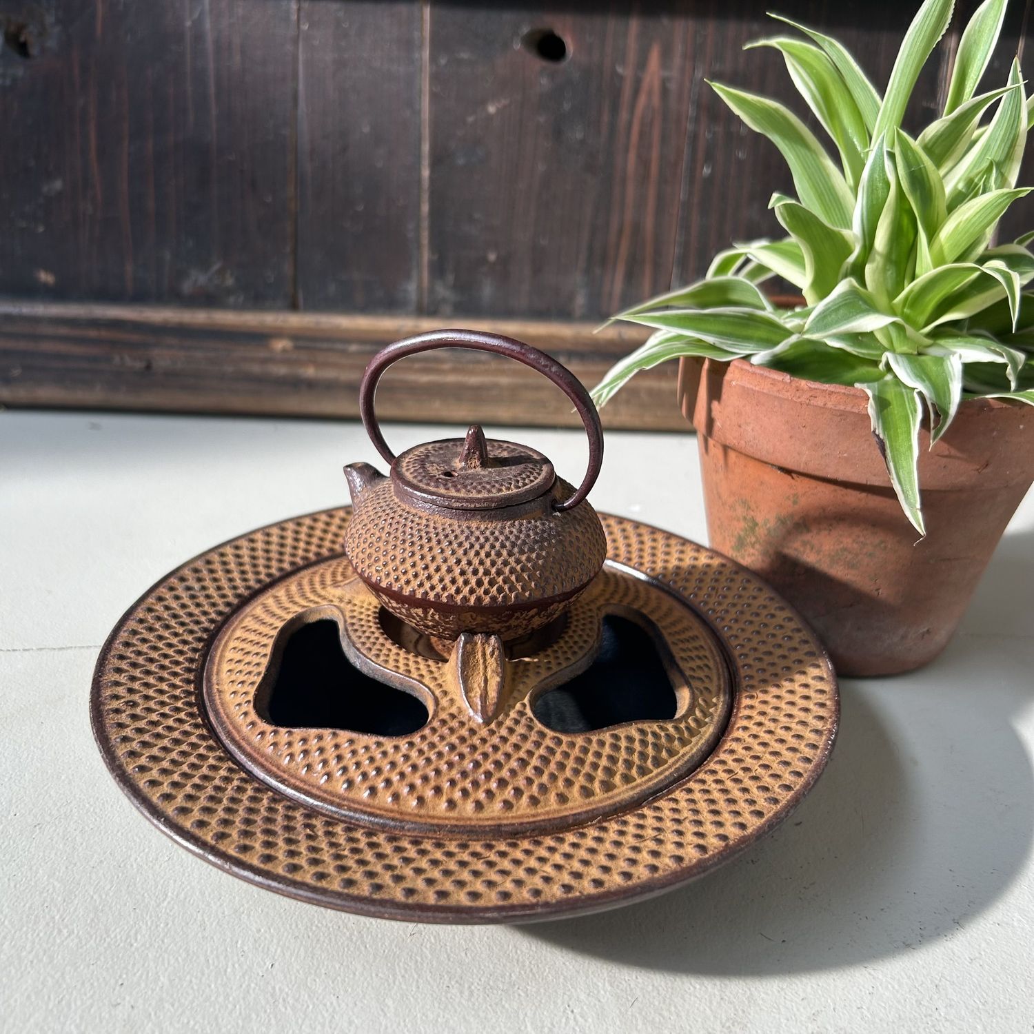 Miniature Cast Iron Teaset – Japan, ca. 1950s