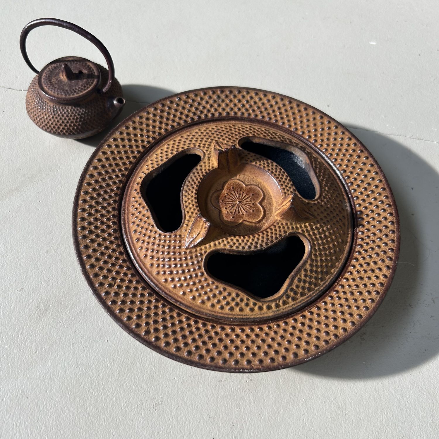 Miniature Cast Iron Teaset – Japan, ca. 1950s