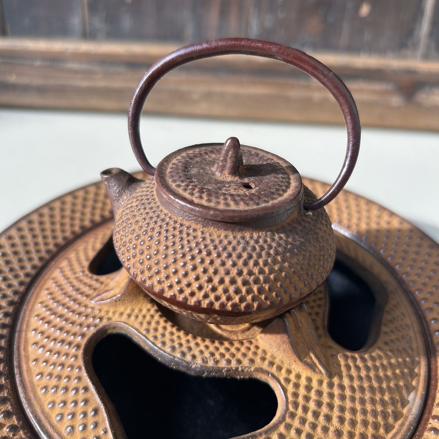Miniature Cast Iron Teaset – Japan, ca. 1950s