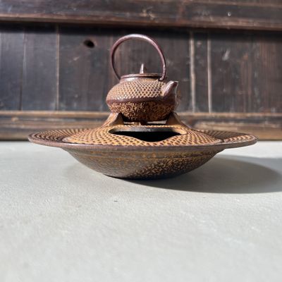 Miniature Cast Iron Teaset – Japan, ca. 1950s