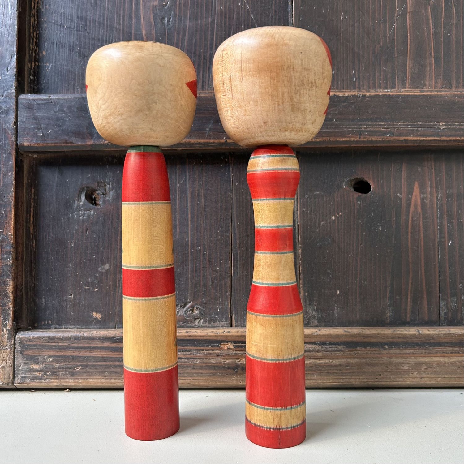 Set of Traditional Dento Kokeshi – Yajirō-kei, Japan, 1960–70