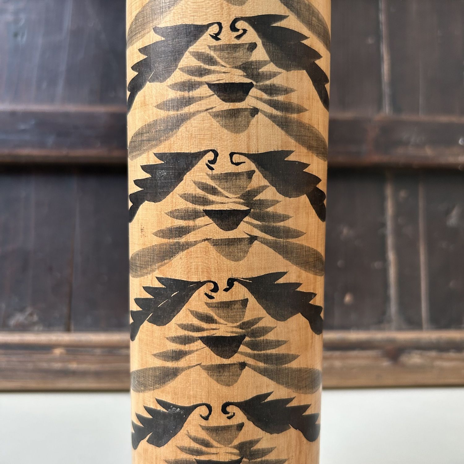 Rare Set of Large Dentō Kokeshi, Tōgatta-kei, Japan Rare Set of Large Dentō Kokeshi, Tōgatta-kei, Japan