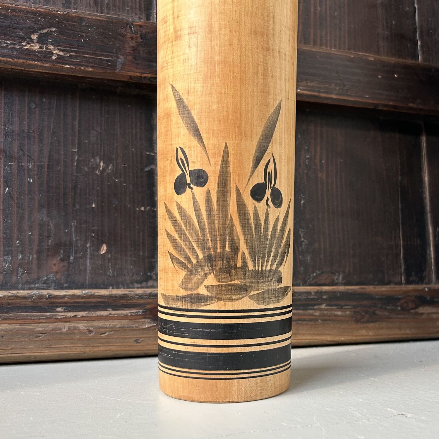 Rare Set of Large Dentō Kokeshi, Tōgatta-kei, Japan Rare Set of Large Dentō Kokeshi, Tōgatta-kei, Japan