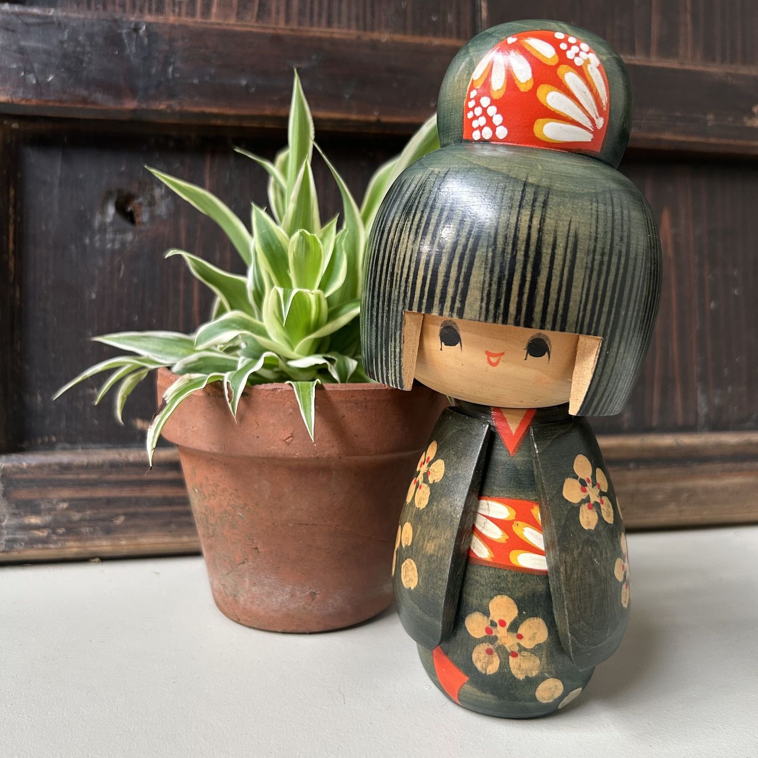 Sōsaku Kokeshi door c, Japan, 1980s