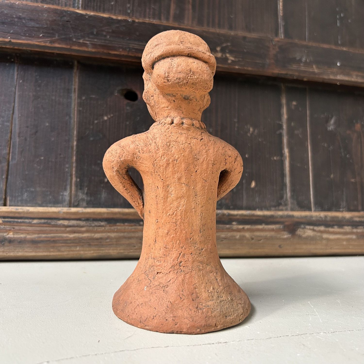 Terracotta Haniwa Figure — Japan, 1940–1950