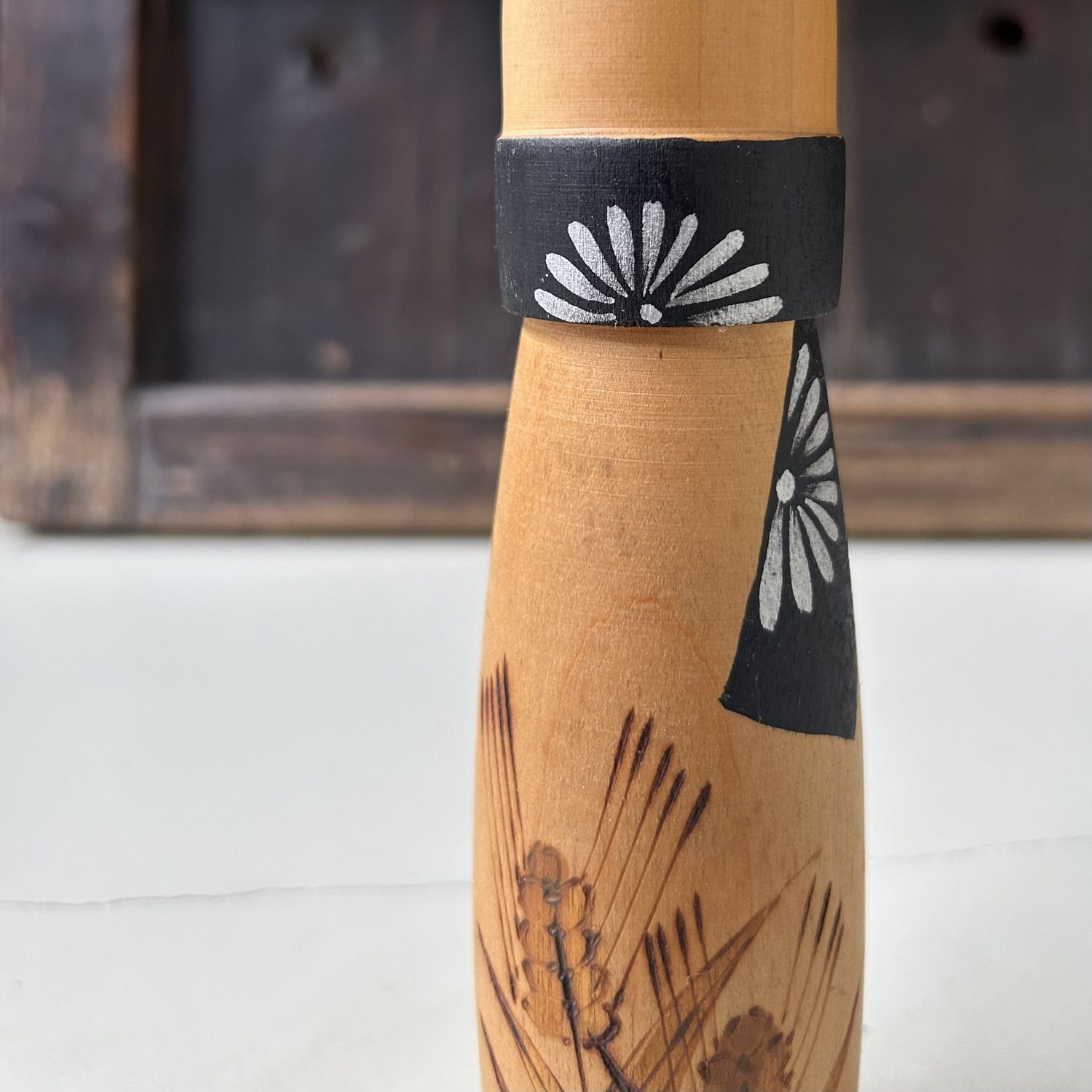 Vintage Sōsaku Kokeshi by Suigai Sato – Japan, 1960s Vintage Sōsaku Kokeshi by Suigai Sato – Japan, 1960s