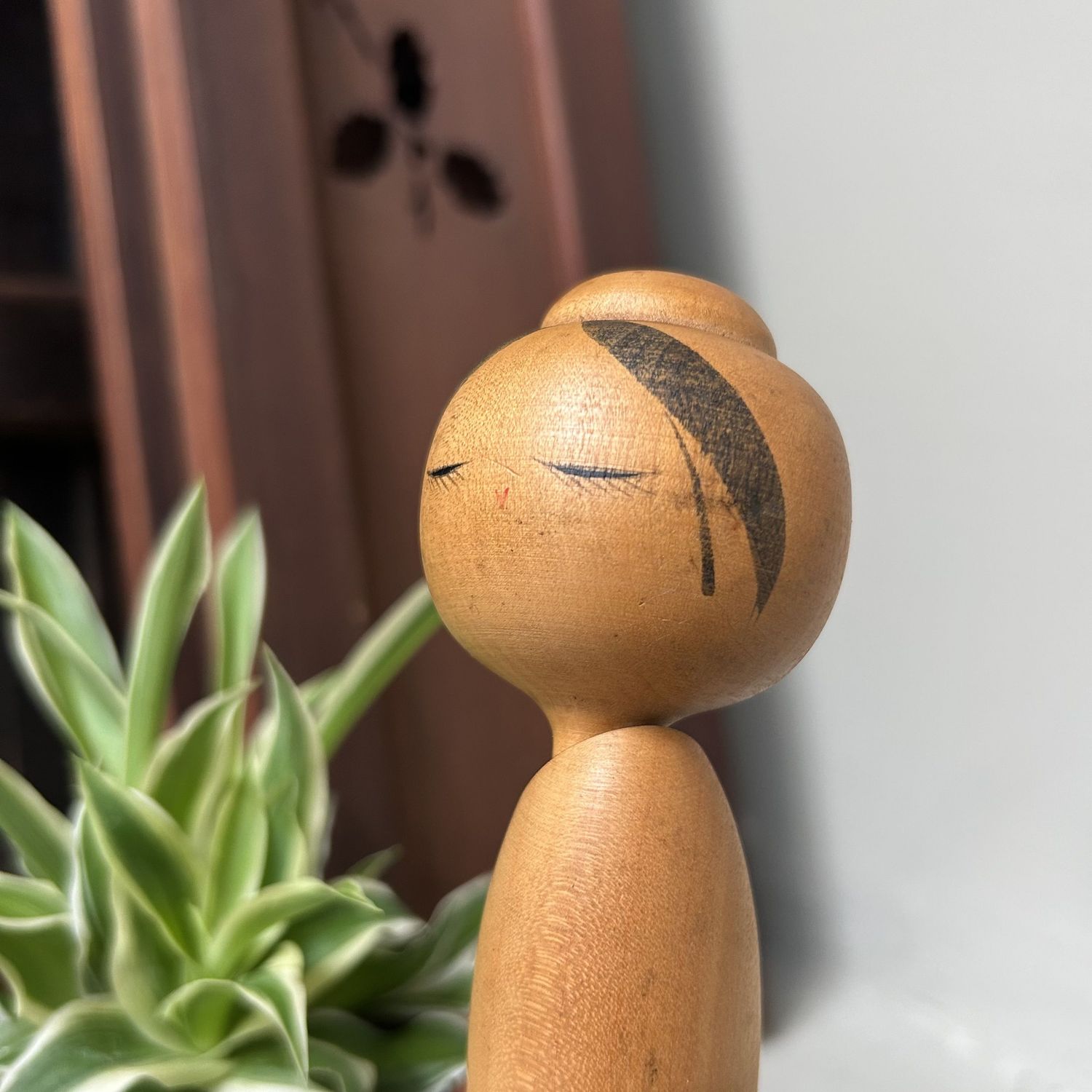Vintage Sōsaku Kokeshi by Suigai Sato – Japan, 1960s Vintage Sōsaku Kokeshi by Suigai Sato – Japan, 1960s