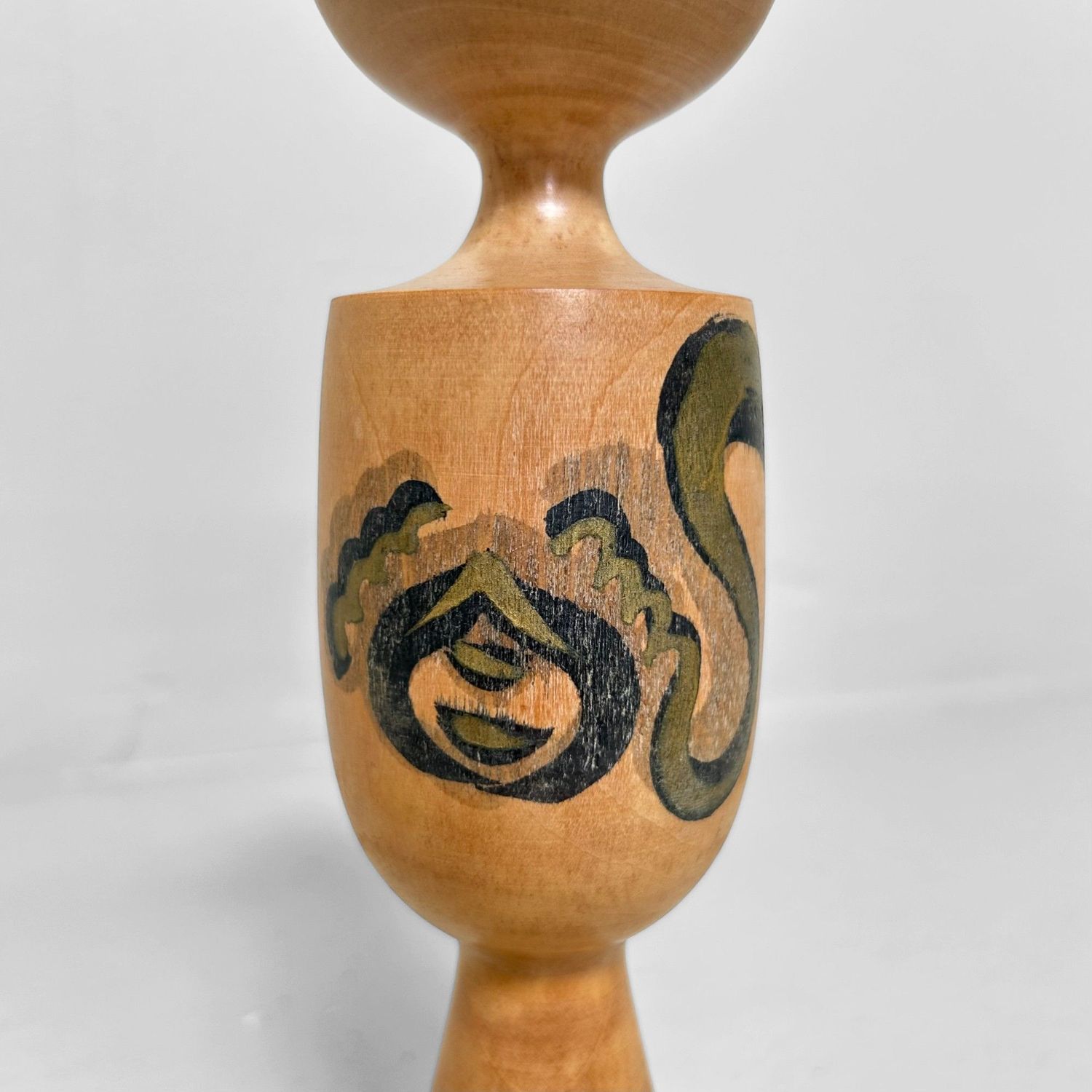 Vintage Kokeshi Vintage Kokeshi "Hōshu" door Yūsa Fukuju, Japan, jaren 60