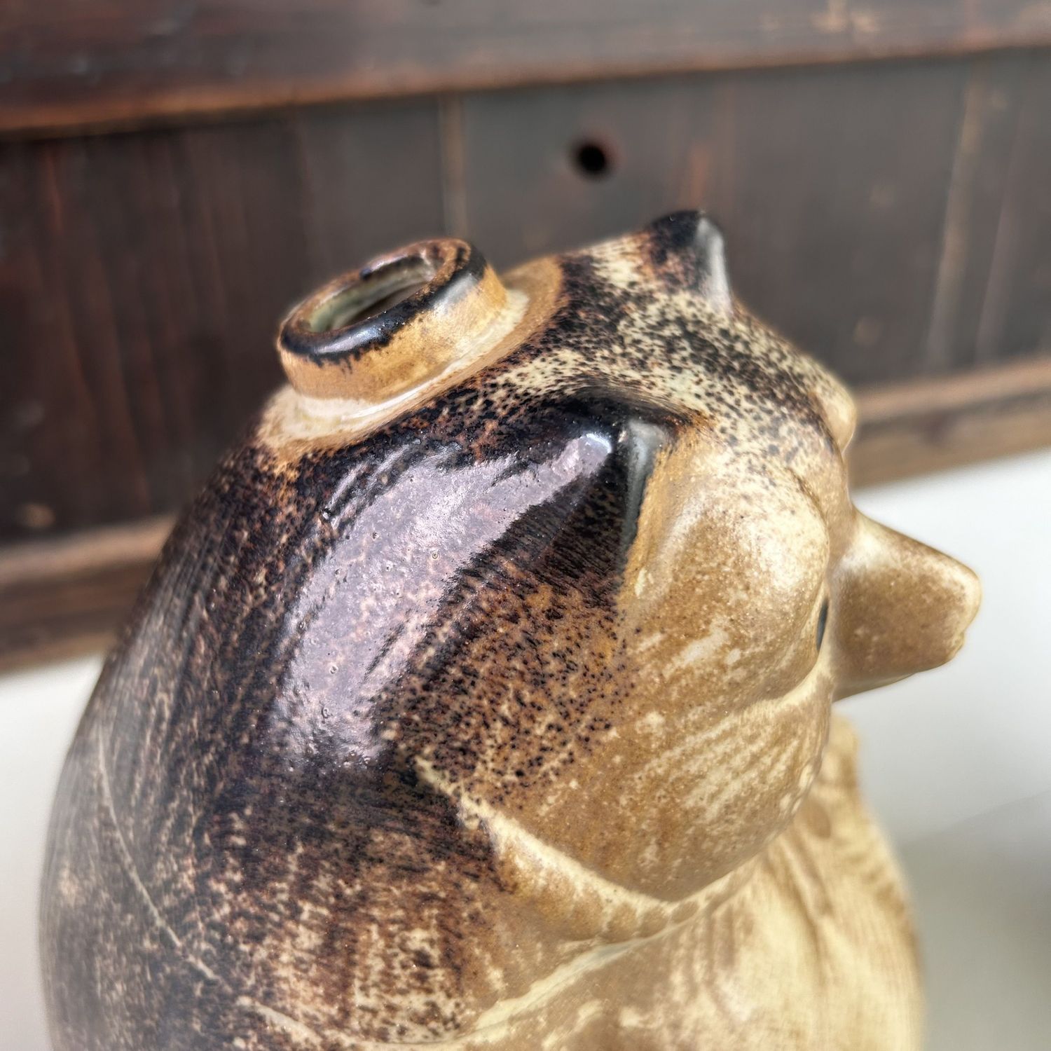 Vintage Tanuki Tokkuri, Sakefles – Japan, ca. 1980s