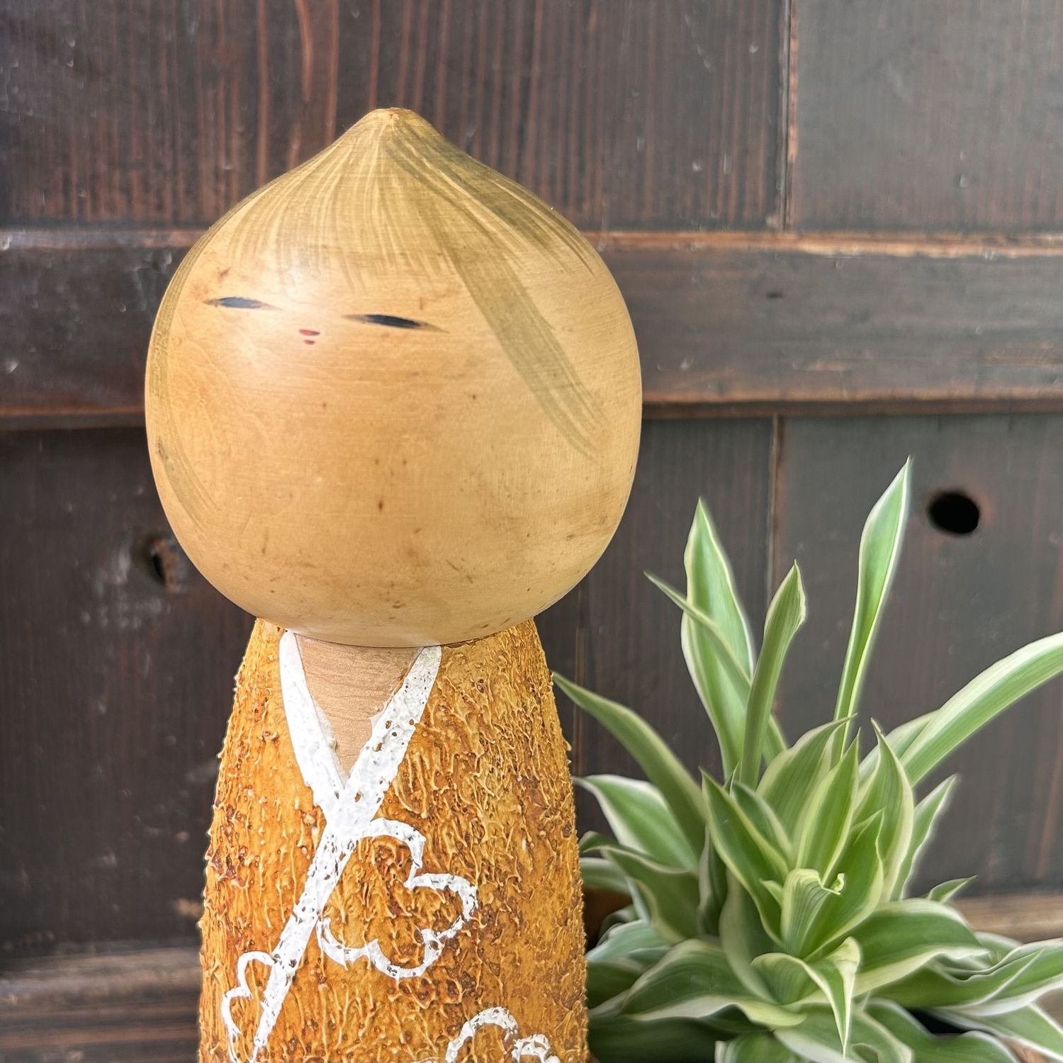 Zeldzame Kokeshi ‘Mushin’ door Watanabe Masao, Japan, jaren 60 Zeldzame Kokeshi ‘Mushin’ door Watanabe Masao, Japan, jaren 60