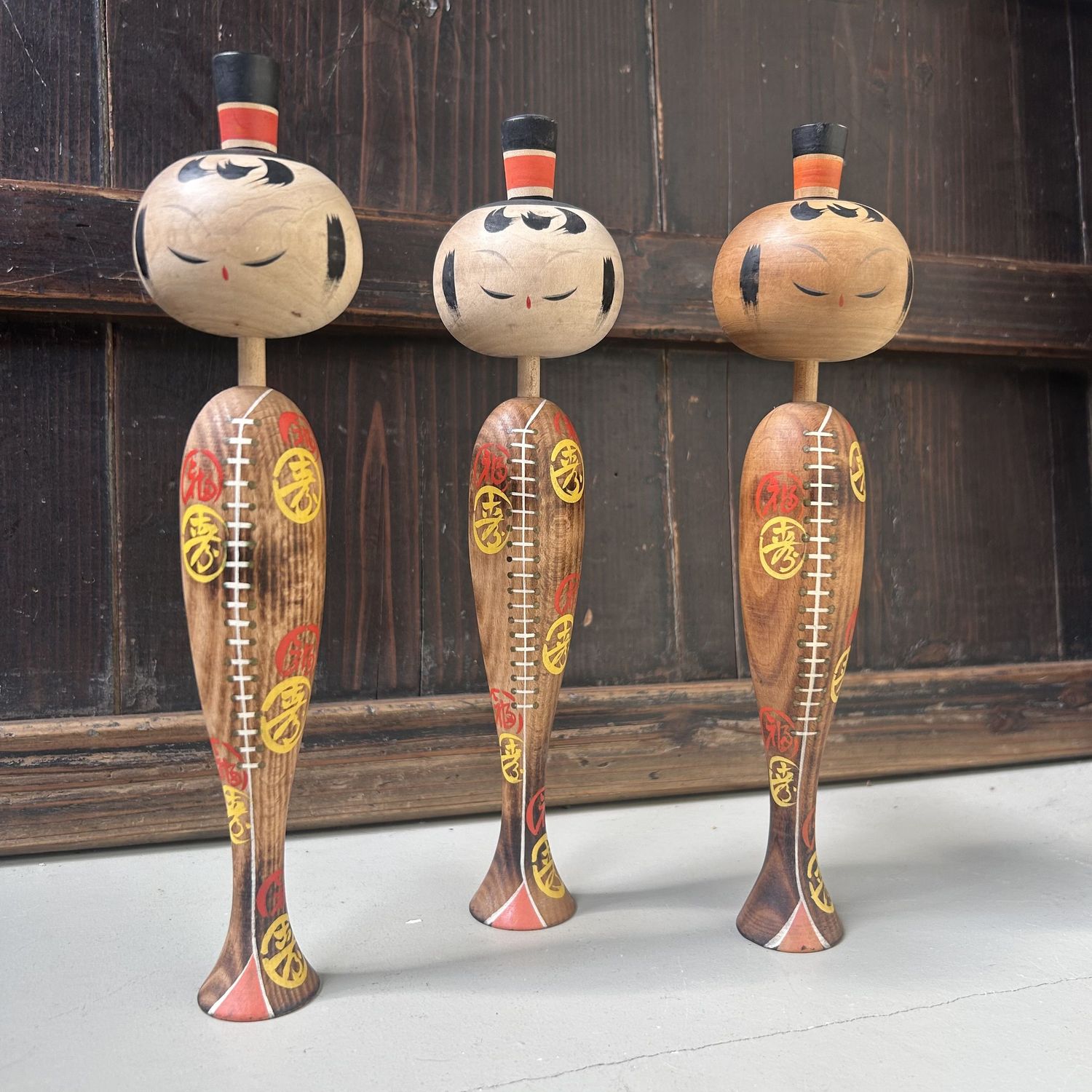 Rare Creative Kokeshi, Aburatsubo, Japan, 1970s