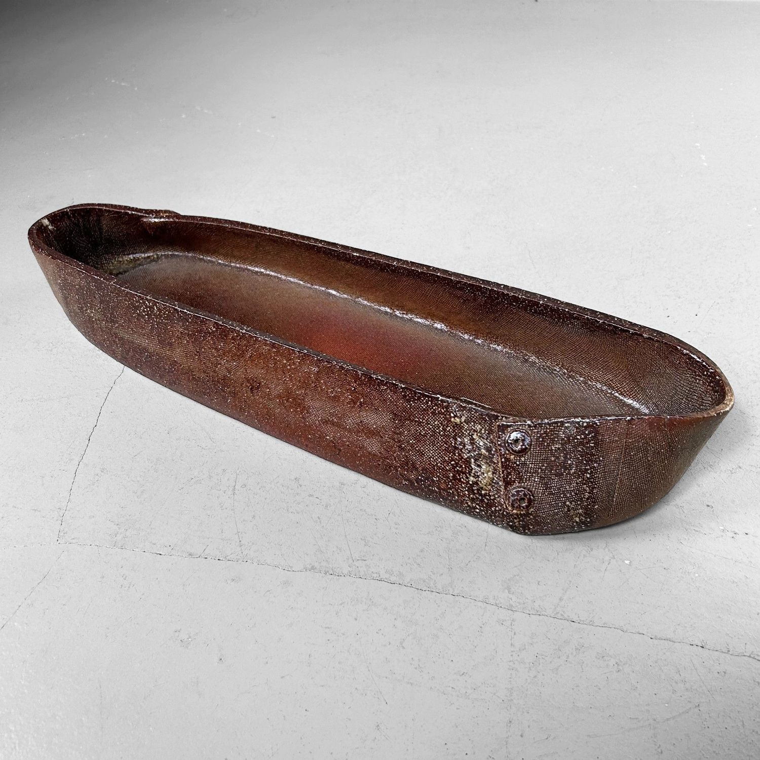 Organic Ikebana Vessel, Ken-Yō Kiln, Japan, 1970s