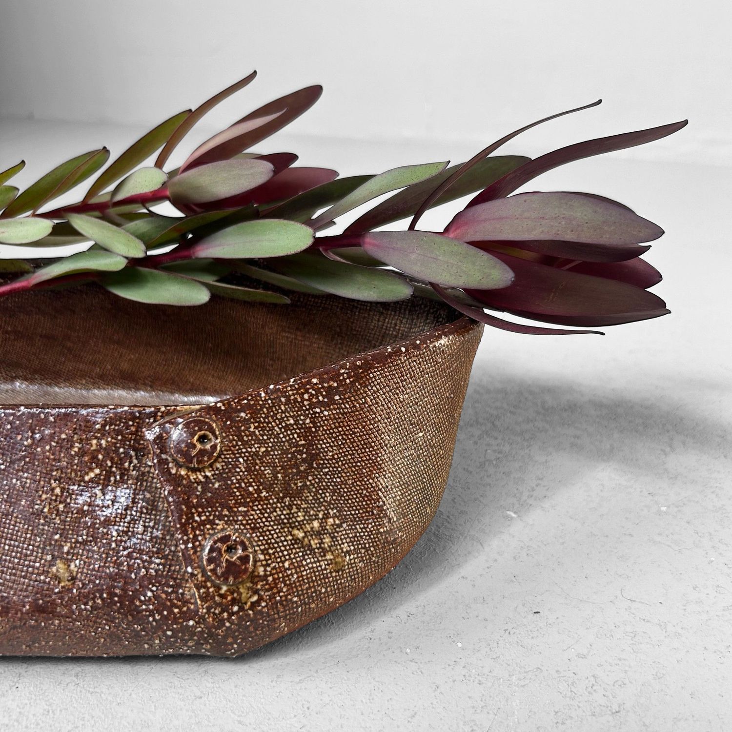 Organische Ikebana Schaal, Ken-Yō, Japan, jaren 70