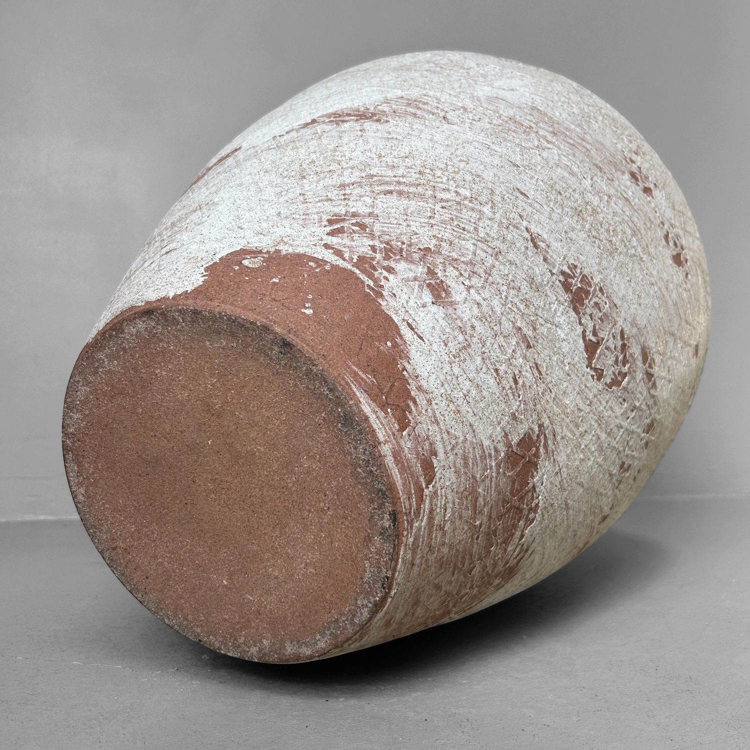 Japanse Terracotta Kruik Vaas, jaren 40