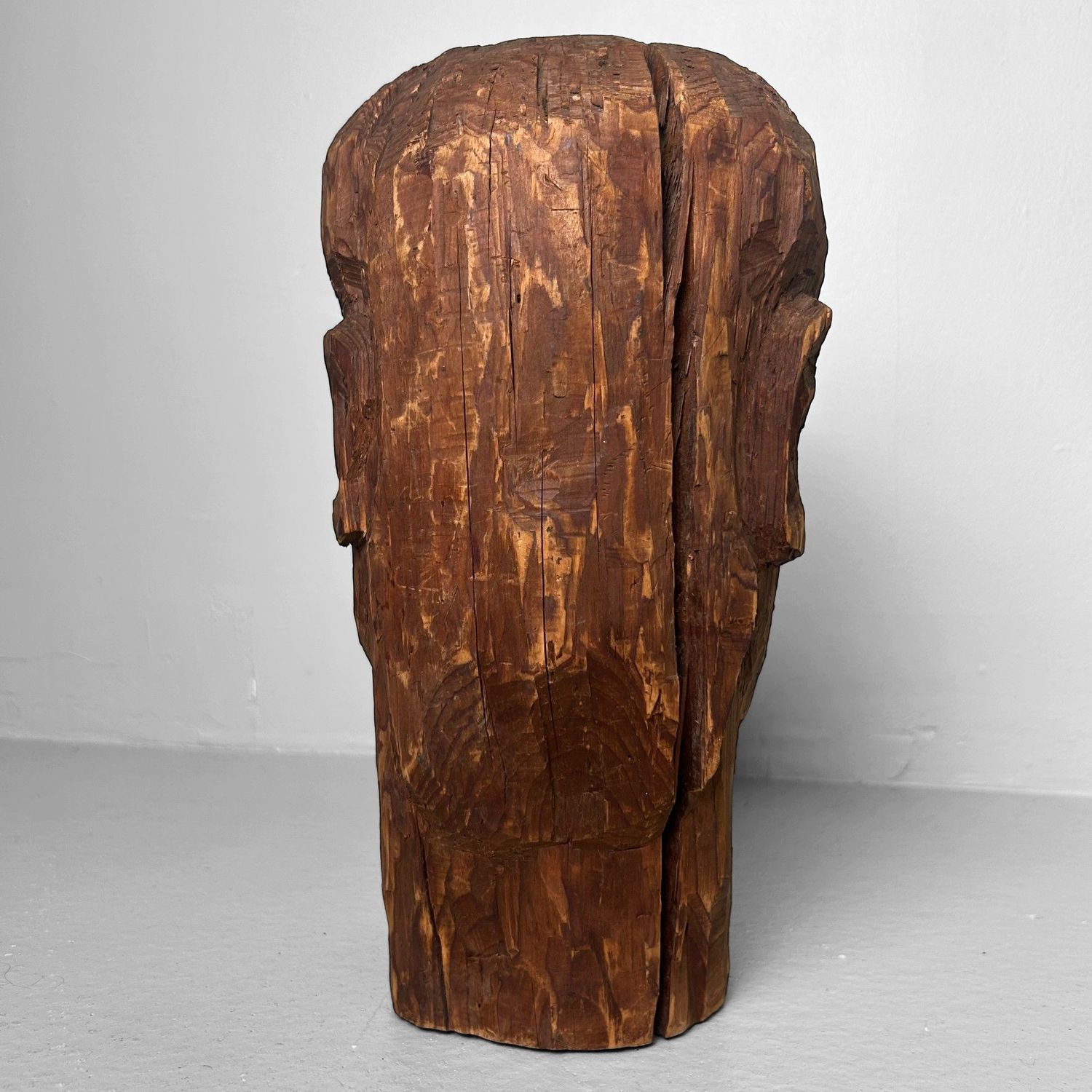 ​Mingei Houten Hoofd – Japan, jaren 30