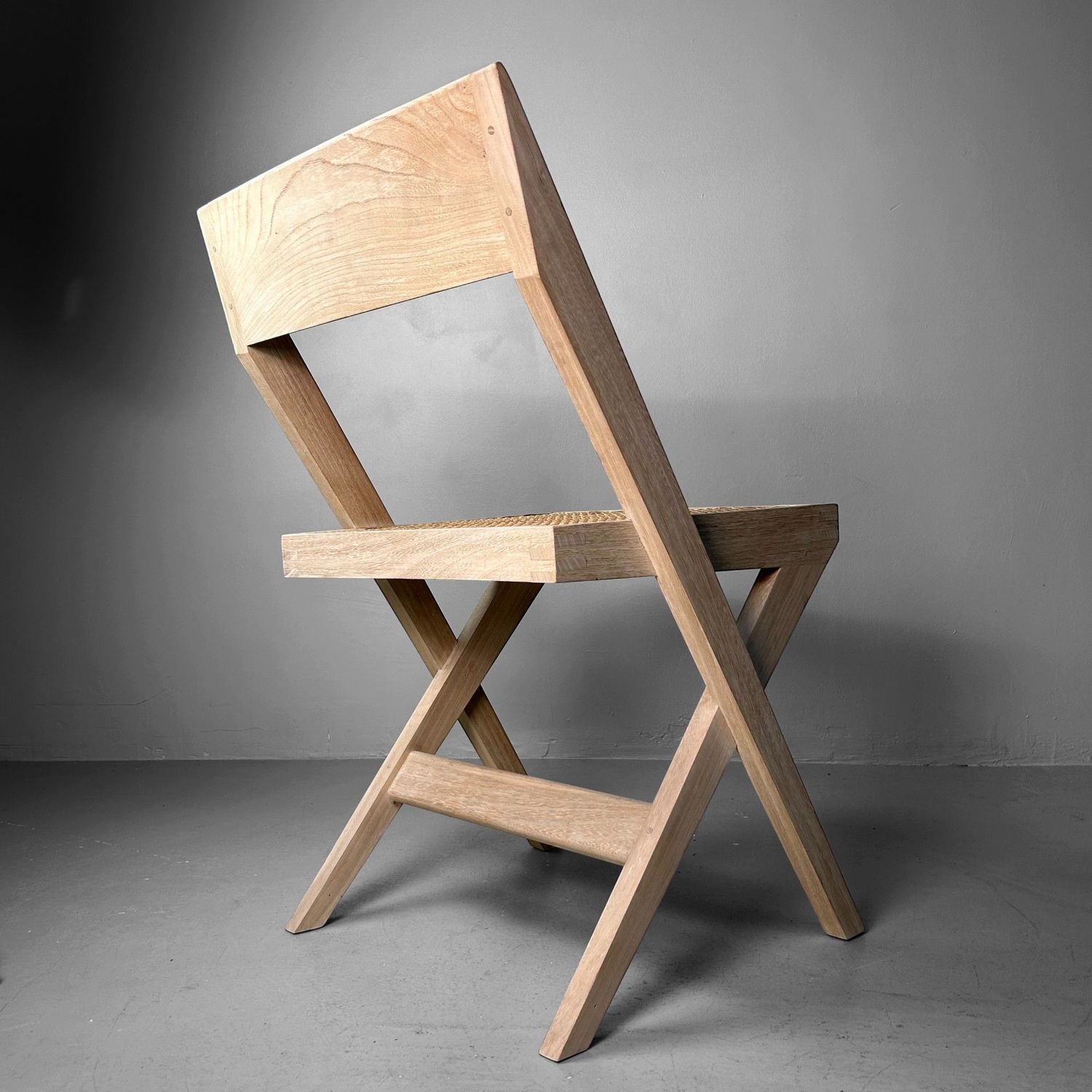 Chair in the Style of Chandigarh, 1950s Design