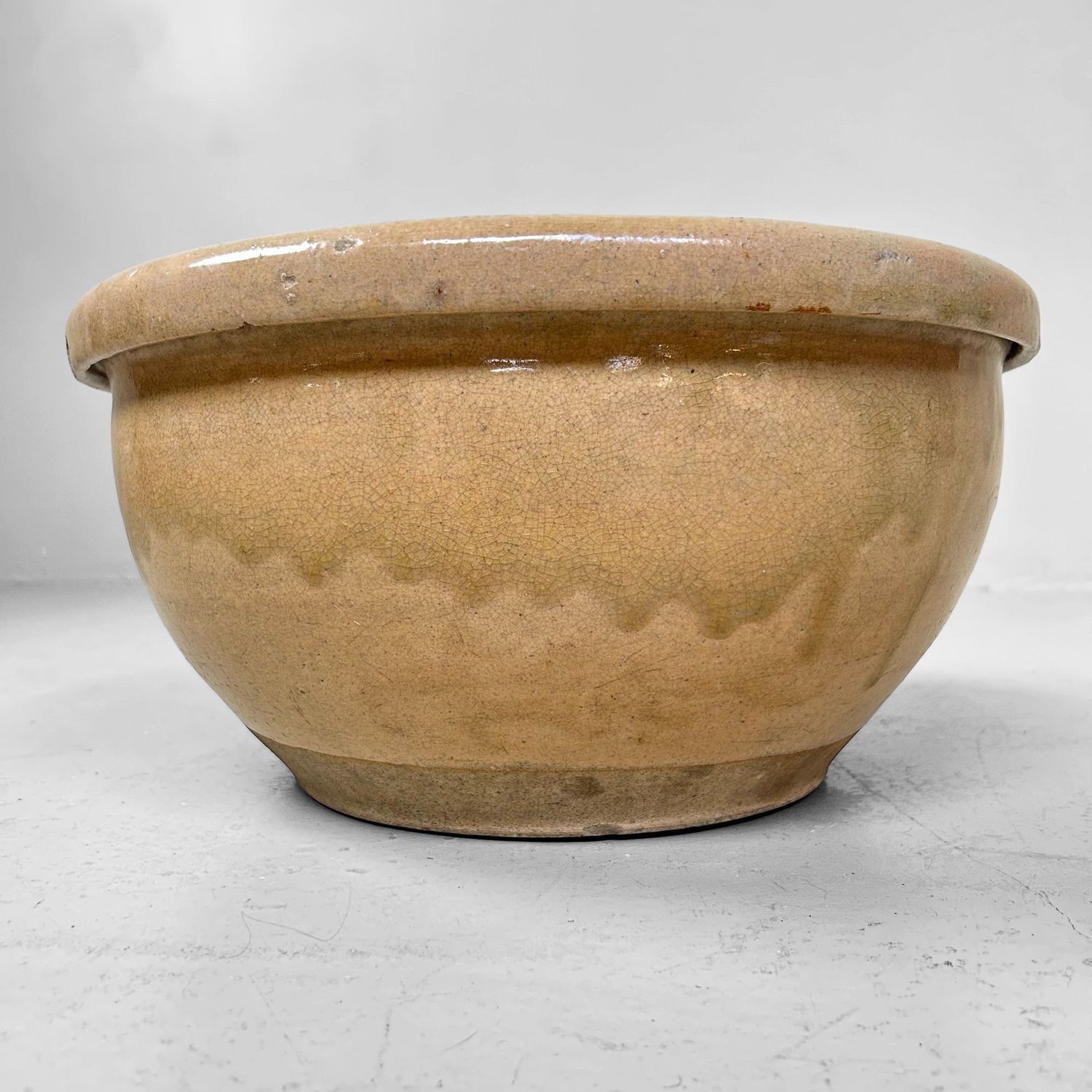 Earthenware Mingei Bowl – Japan, Meiji Period Earthenware Mingei Bowl – Japan, Meiji Period