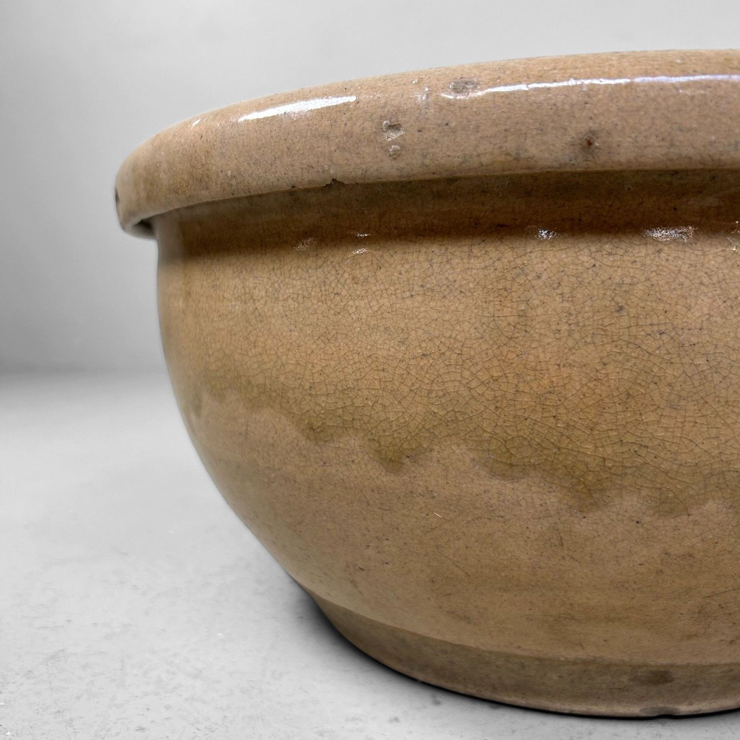 Earthenware Mingei Bowl – Japan, Meiji Period Earthenware Mingei Bowl – Japan, Meiji Period