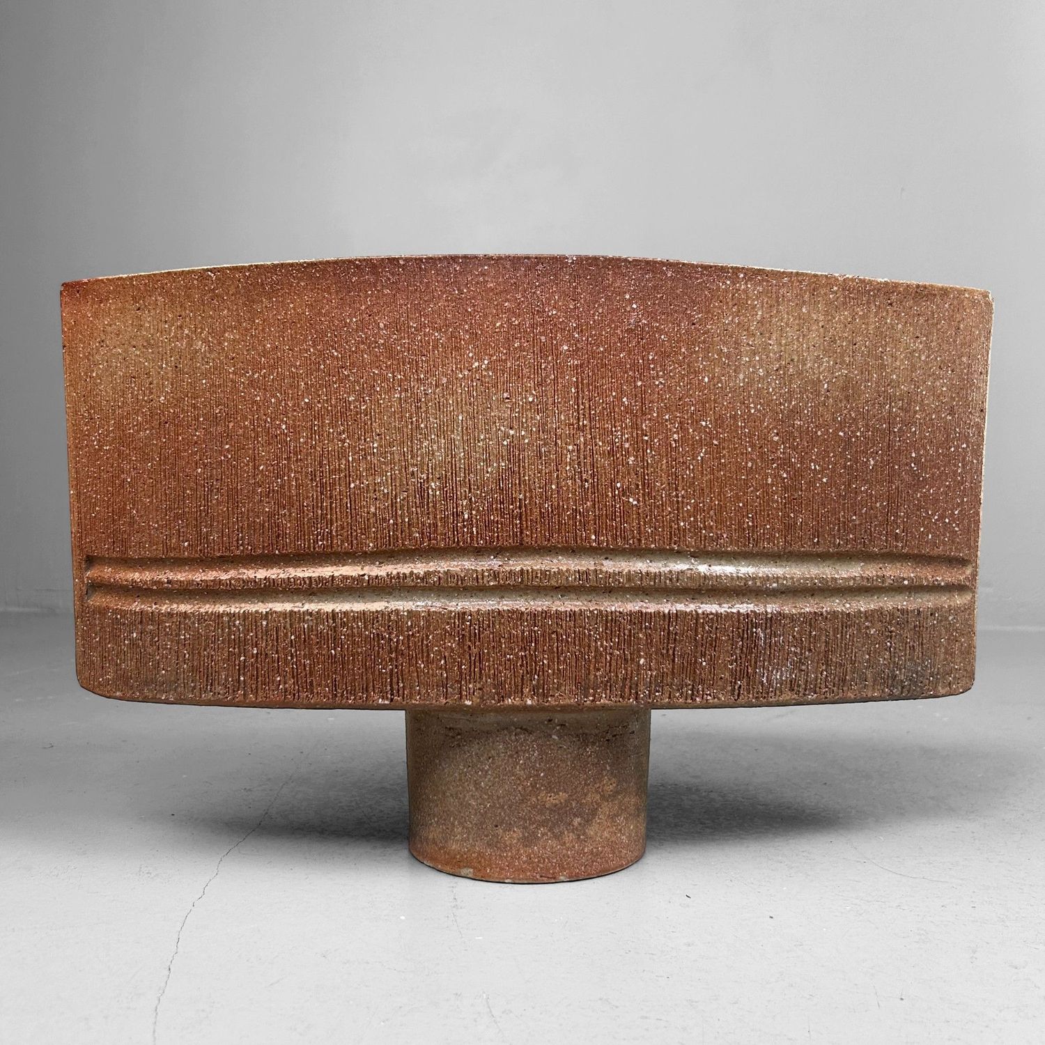 Japanse Keramieken Mid-Century Ikebana Vaas – 1960s Japanse Keramieken Mid-Century Ikebana Vaas – 1960s