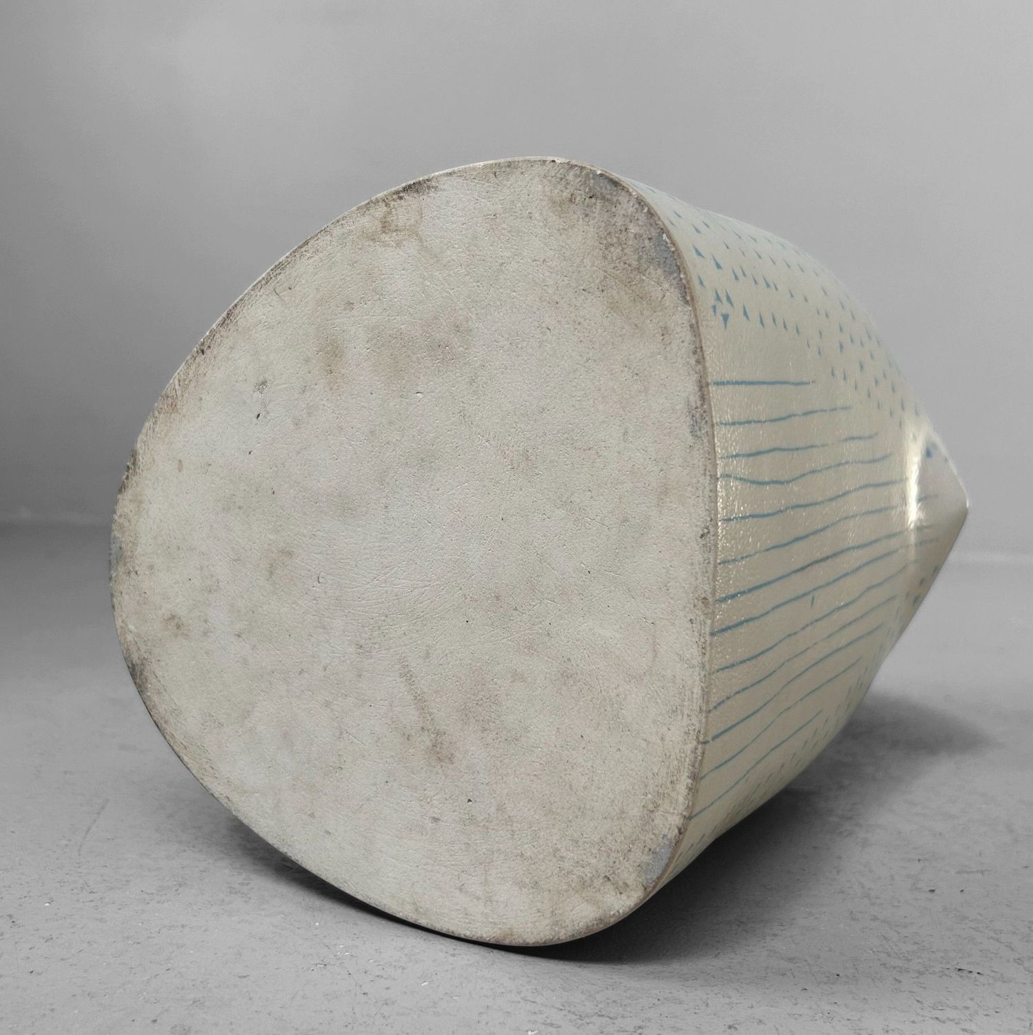 Rare Modernist Japanese Ikebana Vase, 1970s Rare Modernist Japanese Ikebana Vase, 1970s