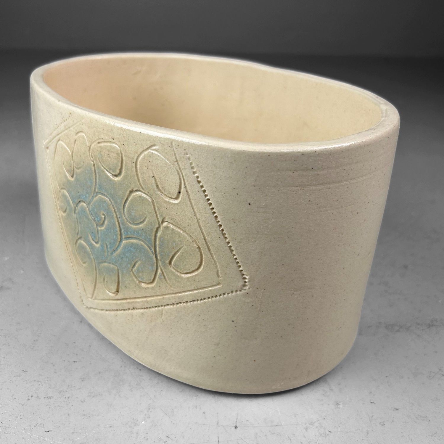 Mid-Century Ceramic Ikebana Flower Holder – 1950s