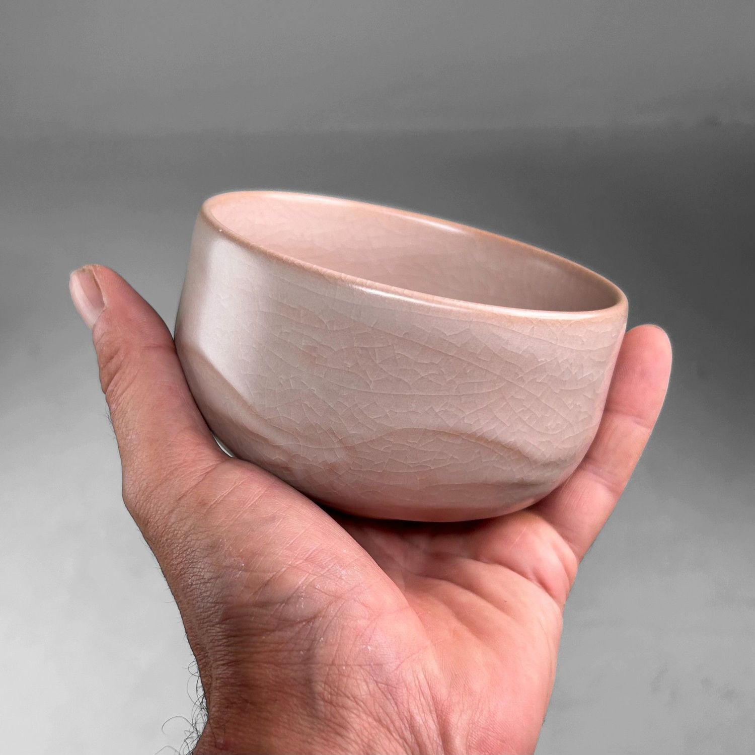 Mid-Century Shino Chawan Tea Bowl – Japan, 1970s