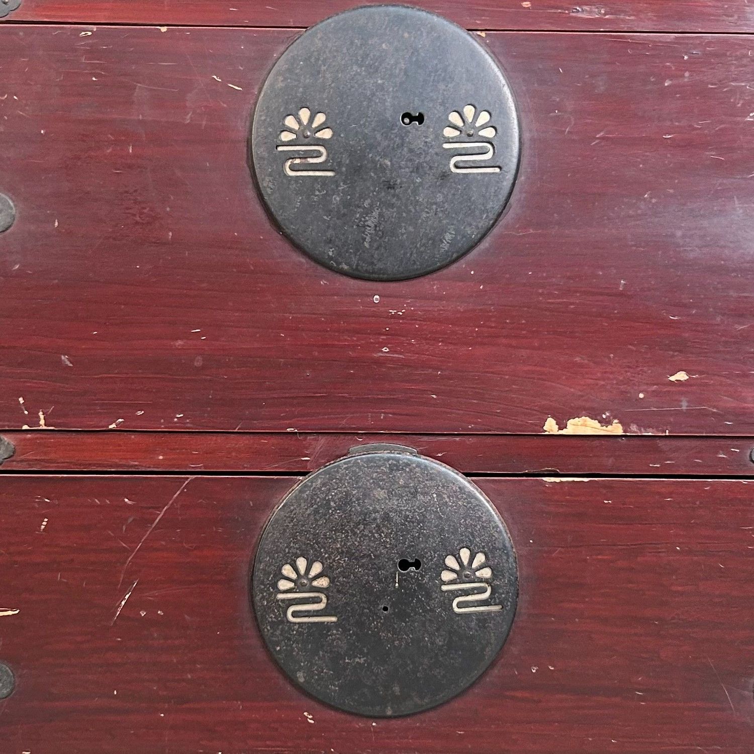 Low Japanese Chest of Drawers (Tansu) – Meiji Period, ca. 1910