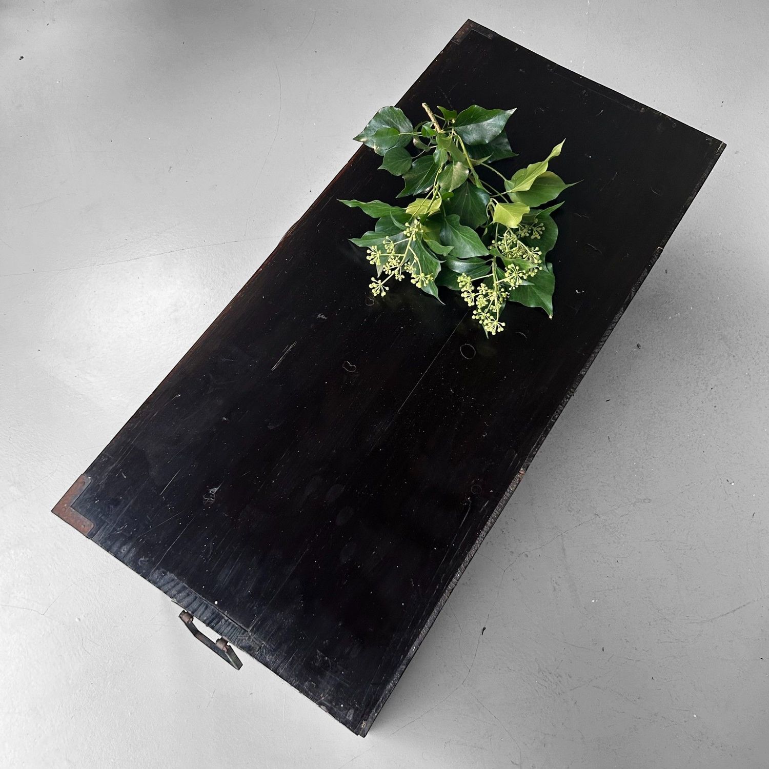 Low Japanese Chest of Drawers (Tansu) – Meiji Period, ca. 1910