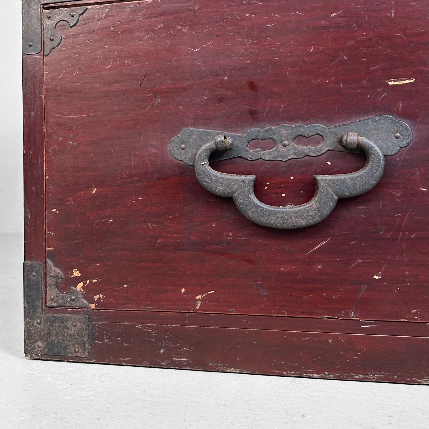 Low Japanese Chest of Drawers (Tansu) – Meiji Period, ca. 1910