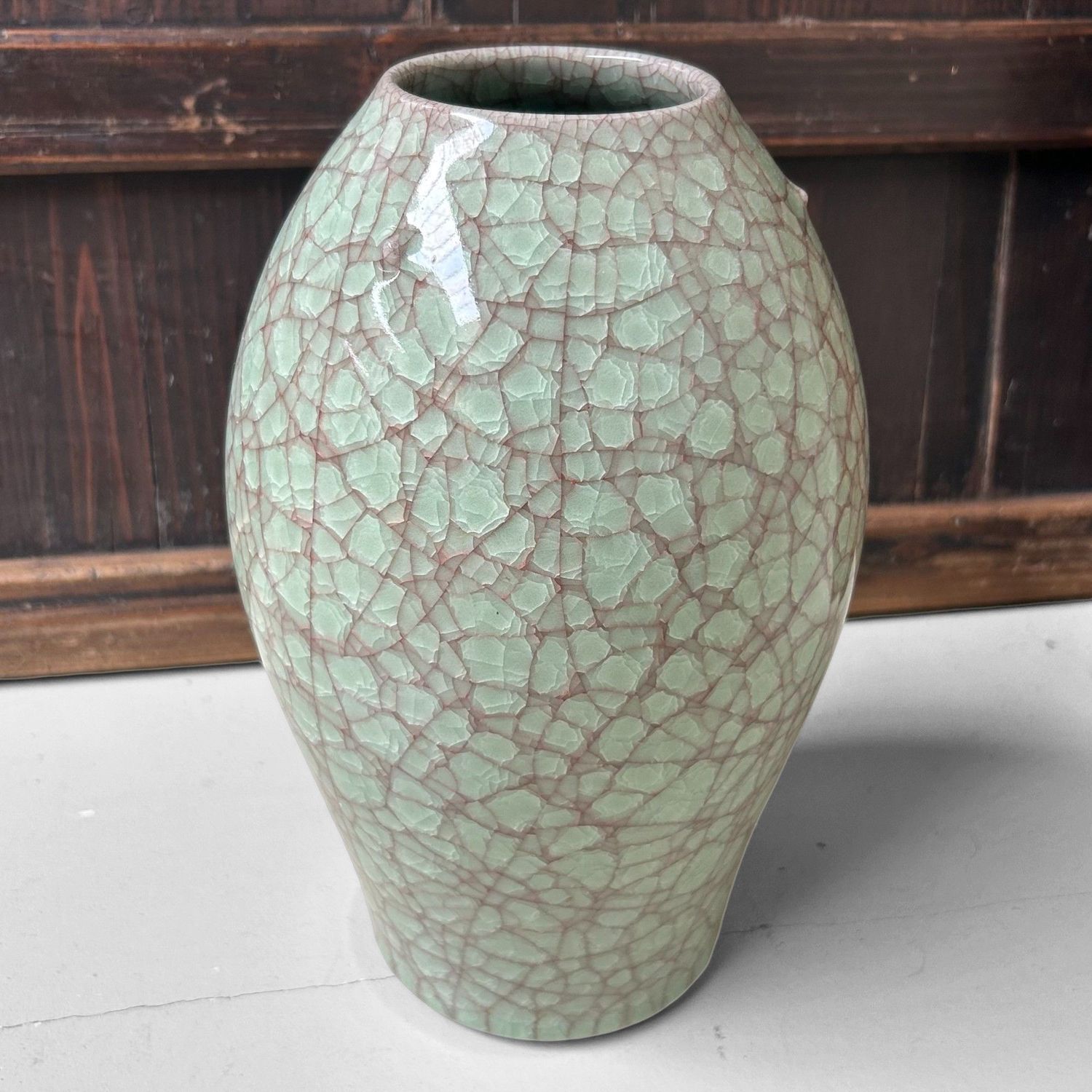 Japanse Ikebana Vaas – Tachikichi “Ryokusui”, jaren ’70