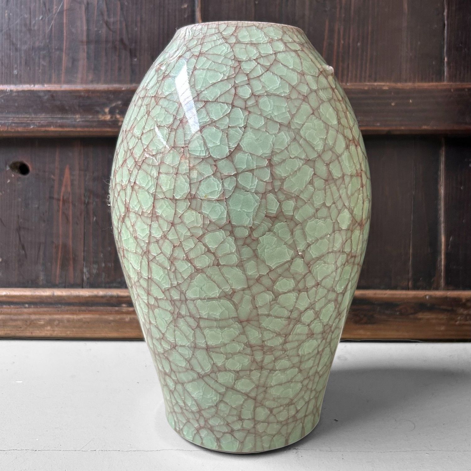 Japanse Ikebana Vaas – Tachikichi “Ryokusui”, jaren ’70