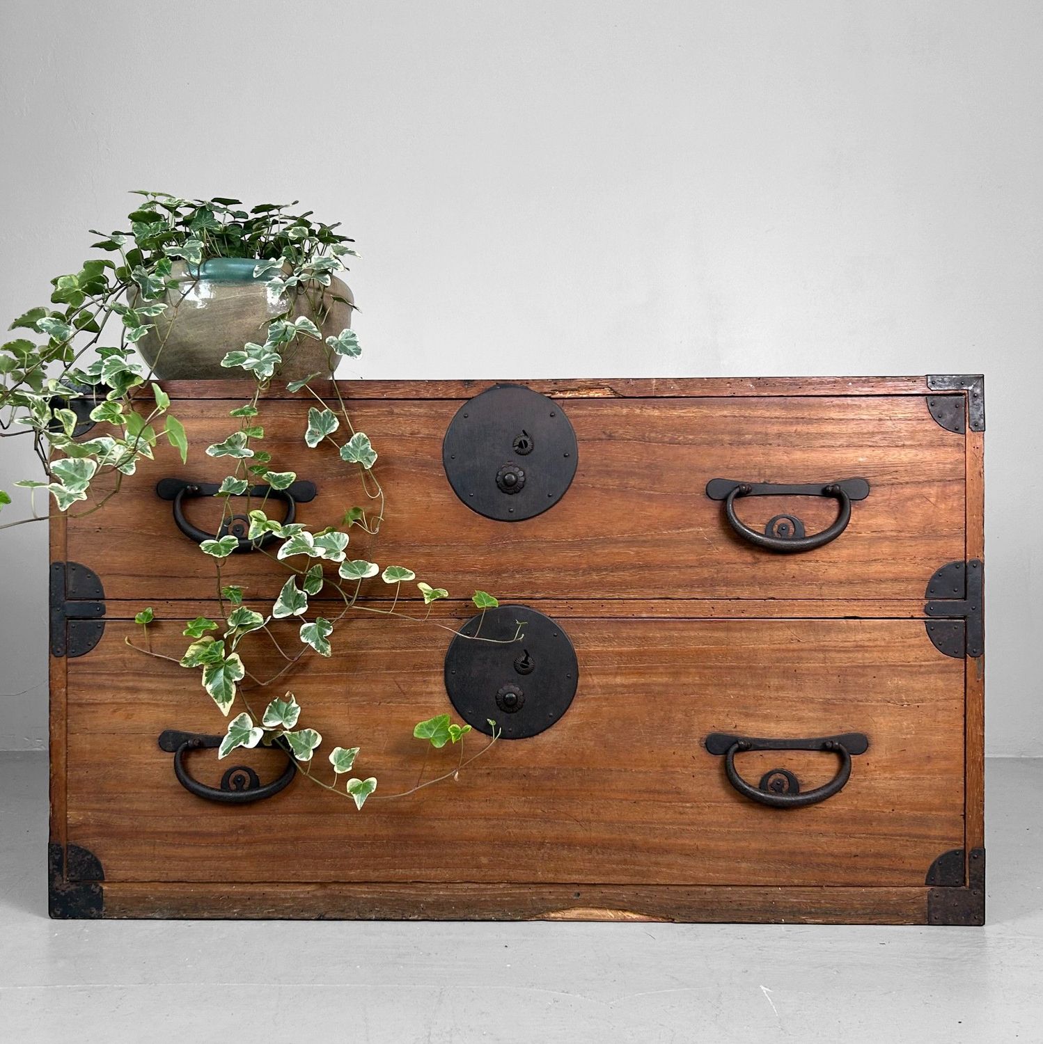 Antieke Japanse Ladekast (Tansu) – Meiji Periode, ca. 1900