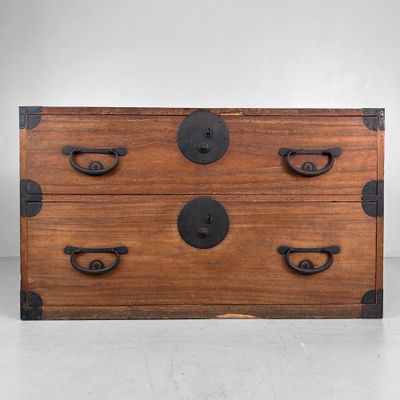 Antieke Japanse Ladekast (Tansu) – Meiji Periode, ca. 1900