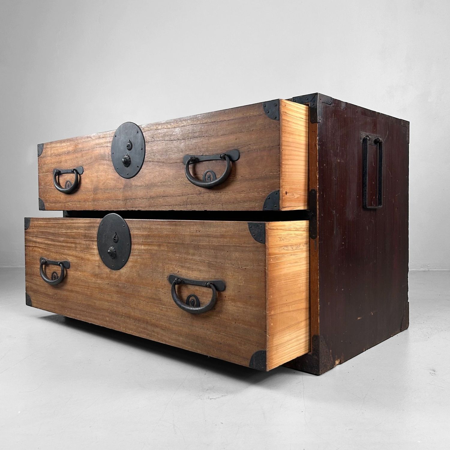 Antieke Japanse Ladekast (Tansu) – Meiji Periode, ca. 1900